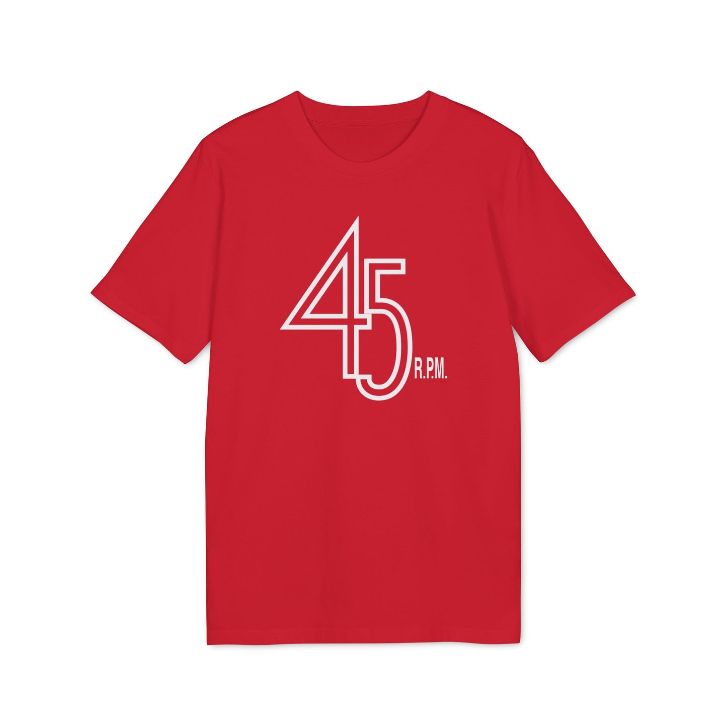 45 RPM Camiseta (Algodón Orgánico)