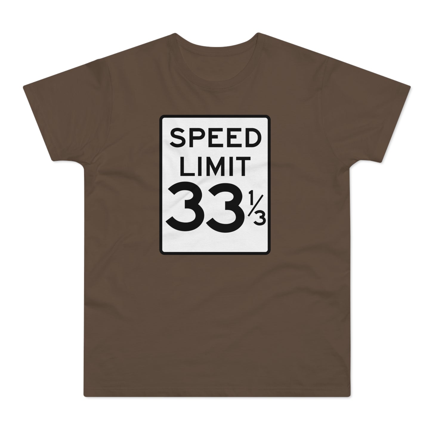 Speed Limit 33 RPM Camiseta (Estándar)