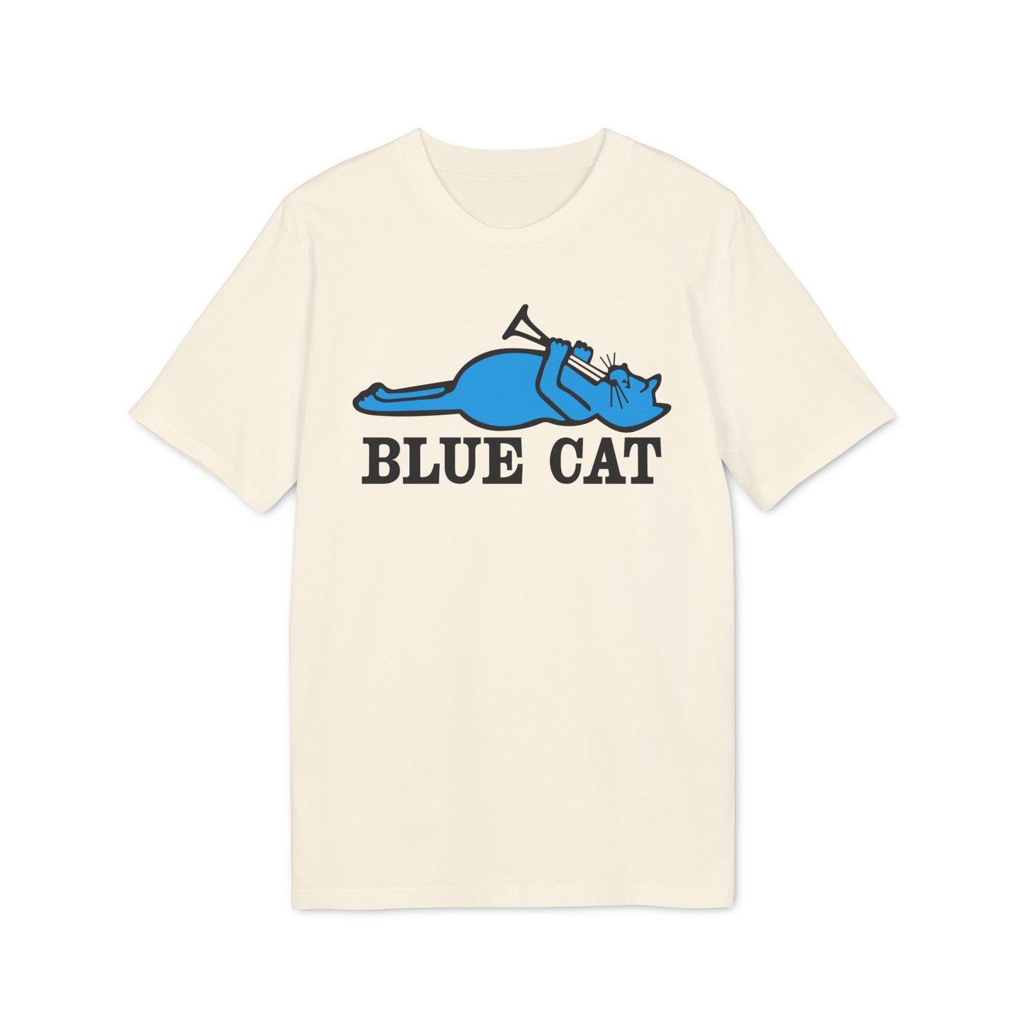 Blue Cat Records Camiseta (Algodón Orgánico)
