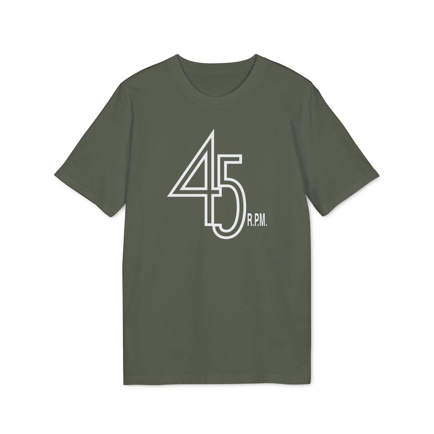 45 RPM Camiseta (Algodón Orgánico)
