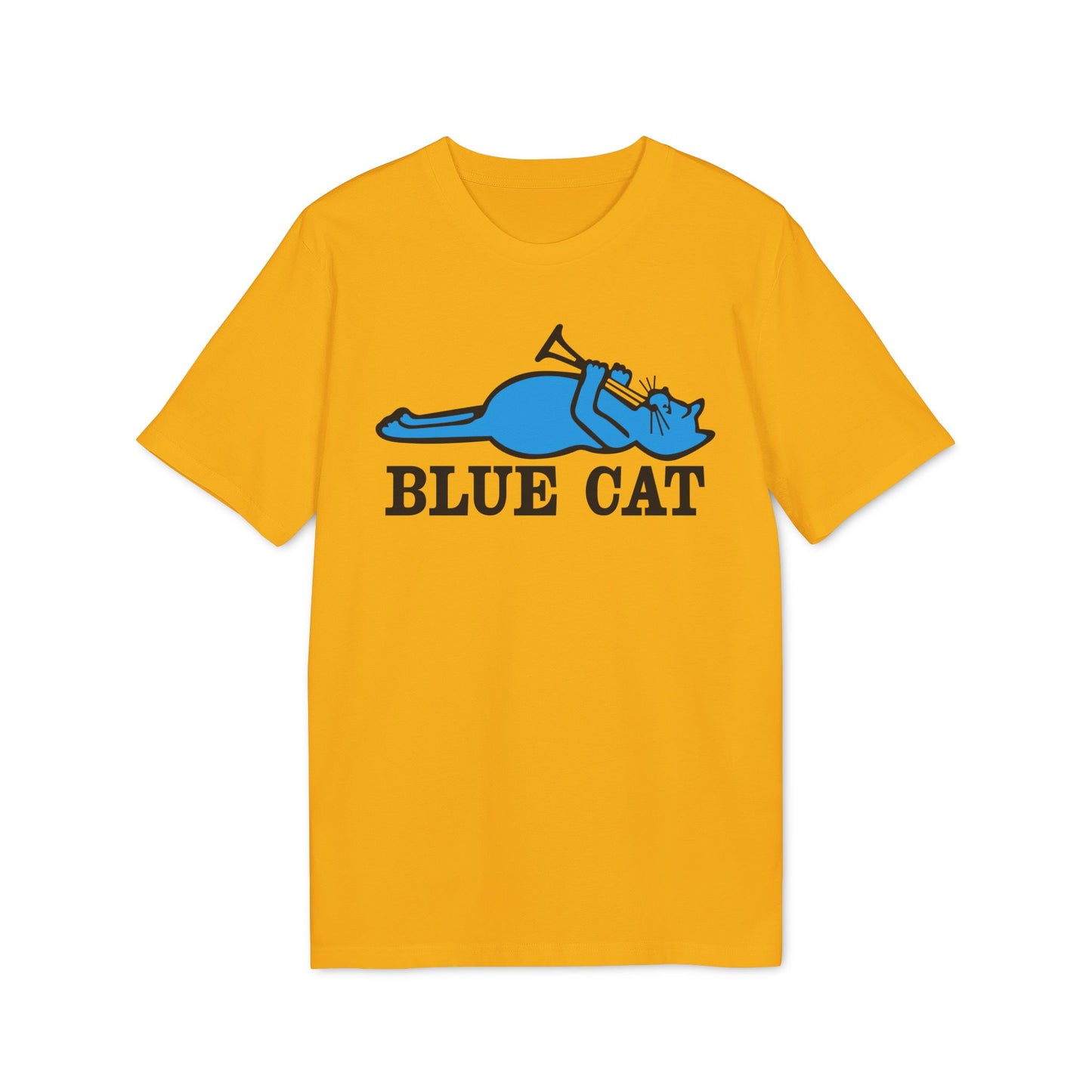 Blue Cat Records Camiseta (Algodón Orgánico)