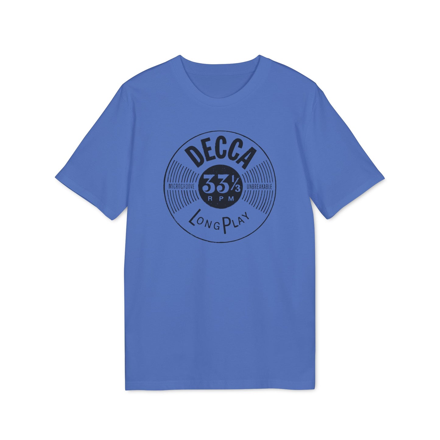 Decca Records Long Play Camiseta (Algodón Orgánico)