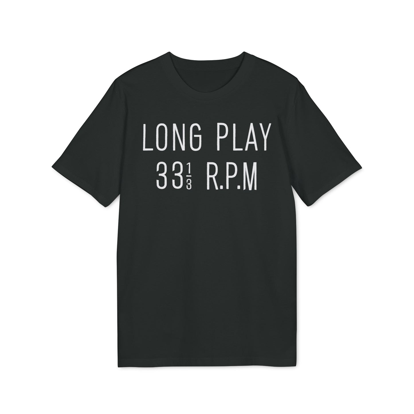 Long Play 33 1/3 RPM Camiseta (Algodón Orgánico)
