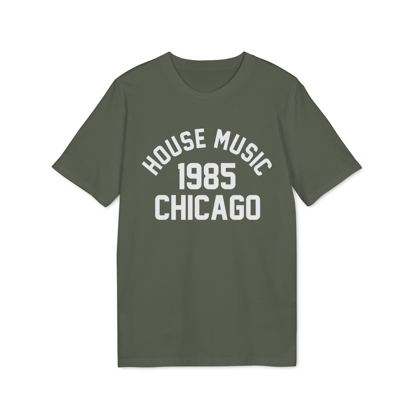 House Music 1986 Chicago Camiseta (Algodón Orgánico)