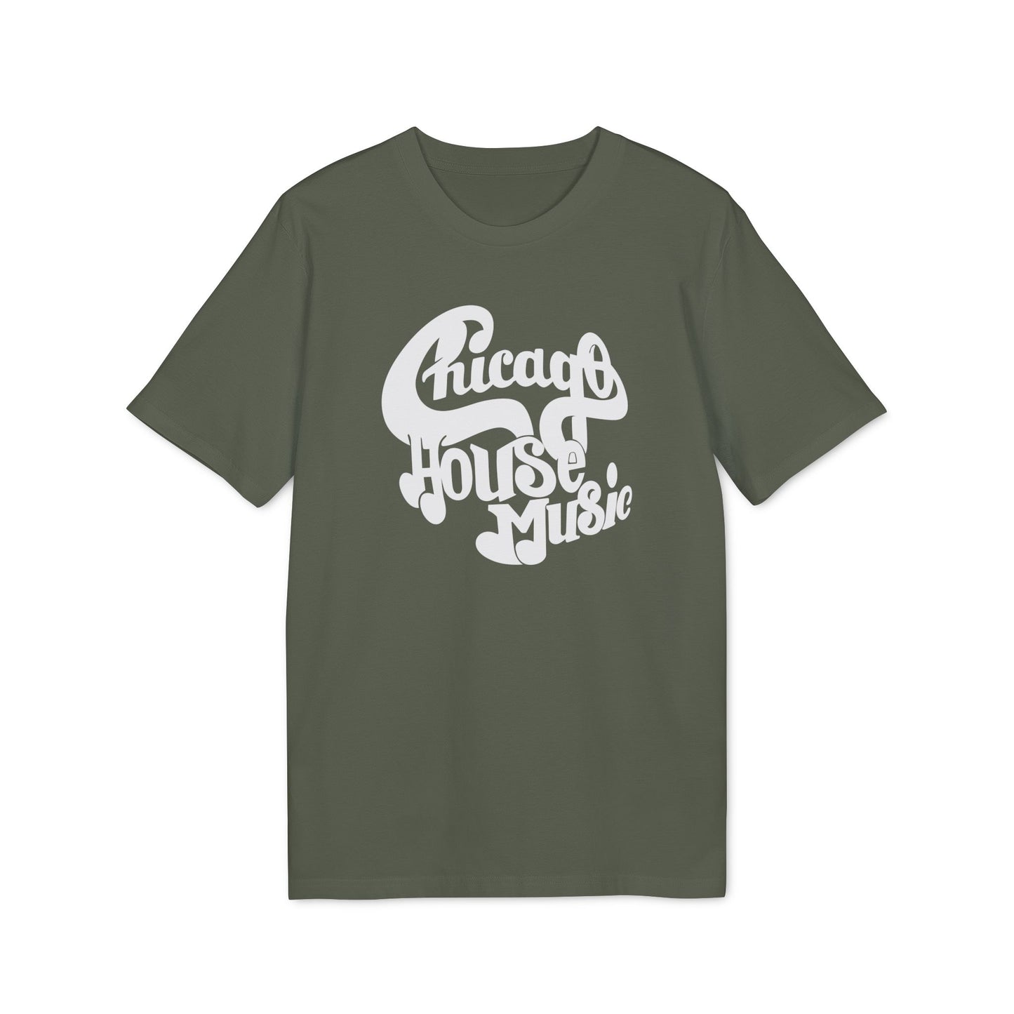 Chicago House Music Camiseta (Algodón Orgánico)