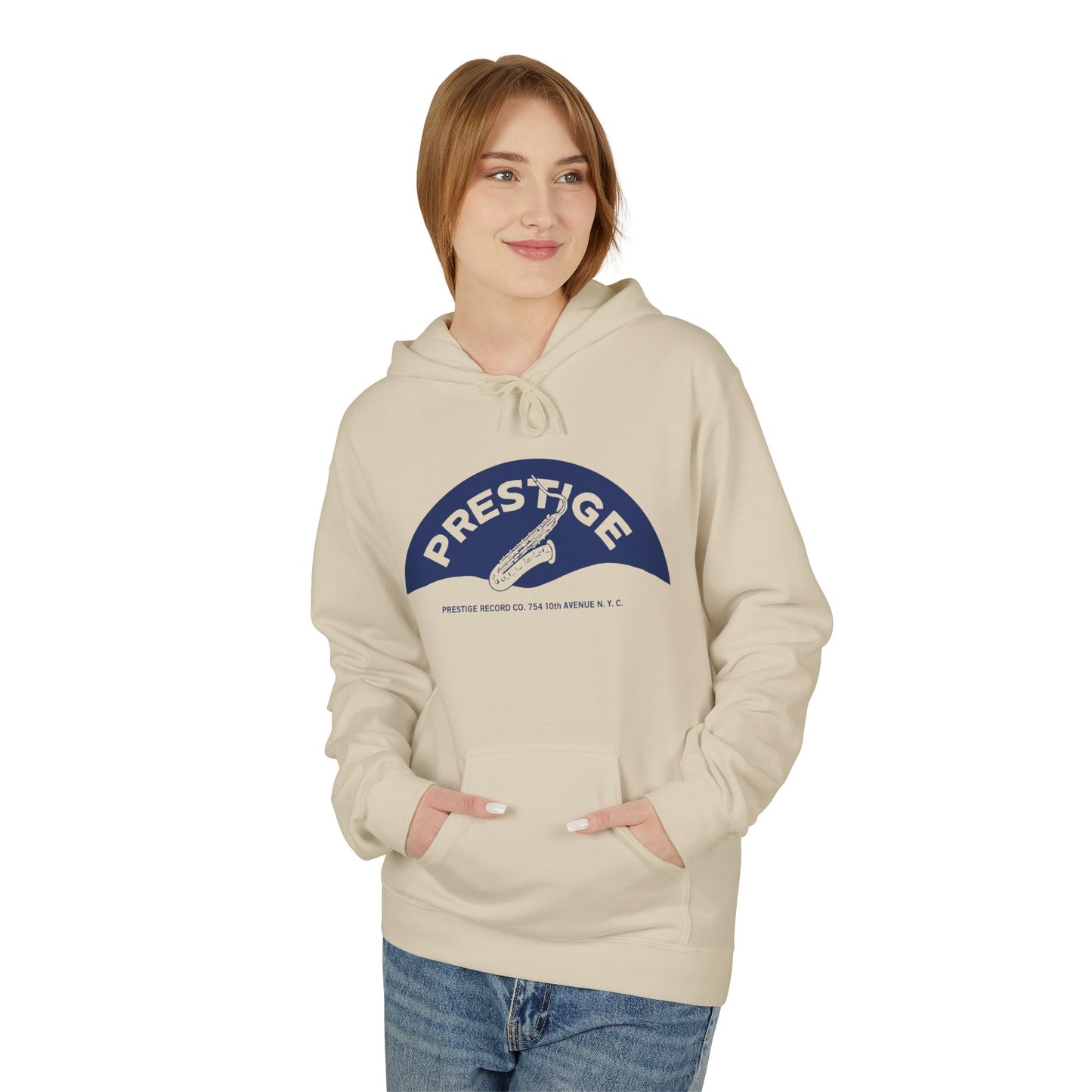 Prestige Records Hoodie / Hoody Saxophone Design