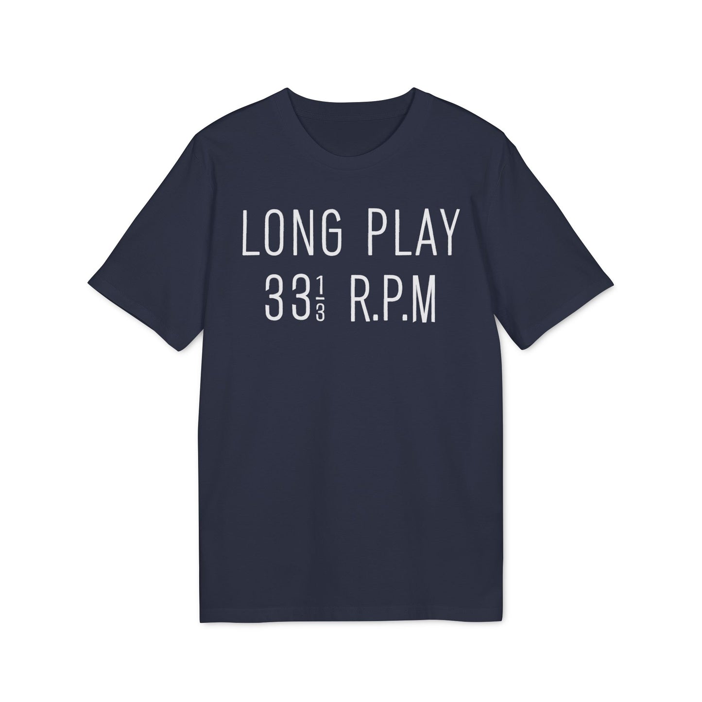 Long Play 33 1/3 RPM Camiseta (Algodón Orgánico)