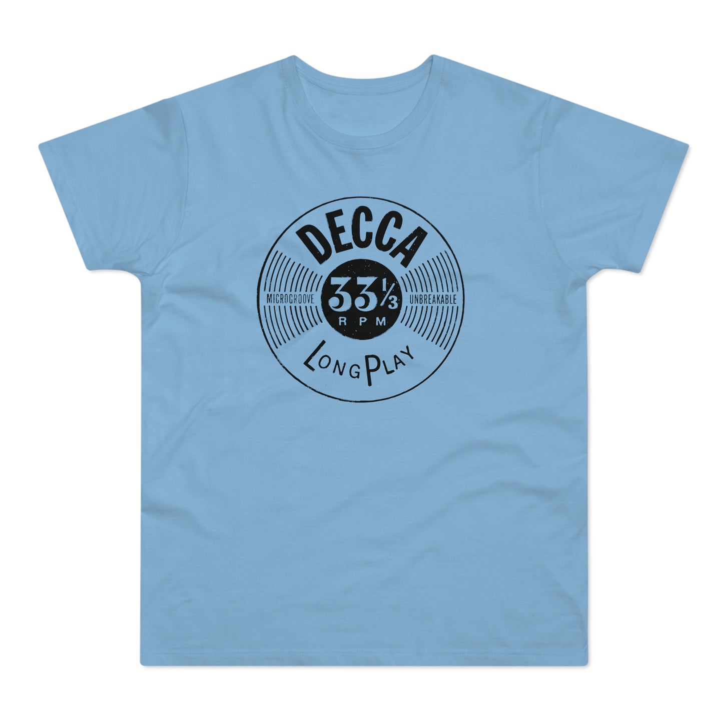 Decca Records Long Play Camiseta (Estándar)