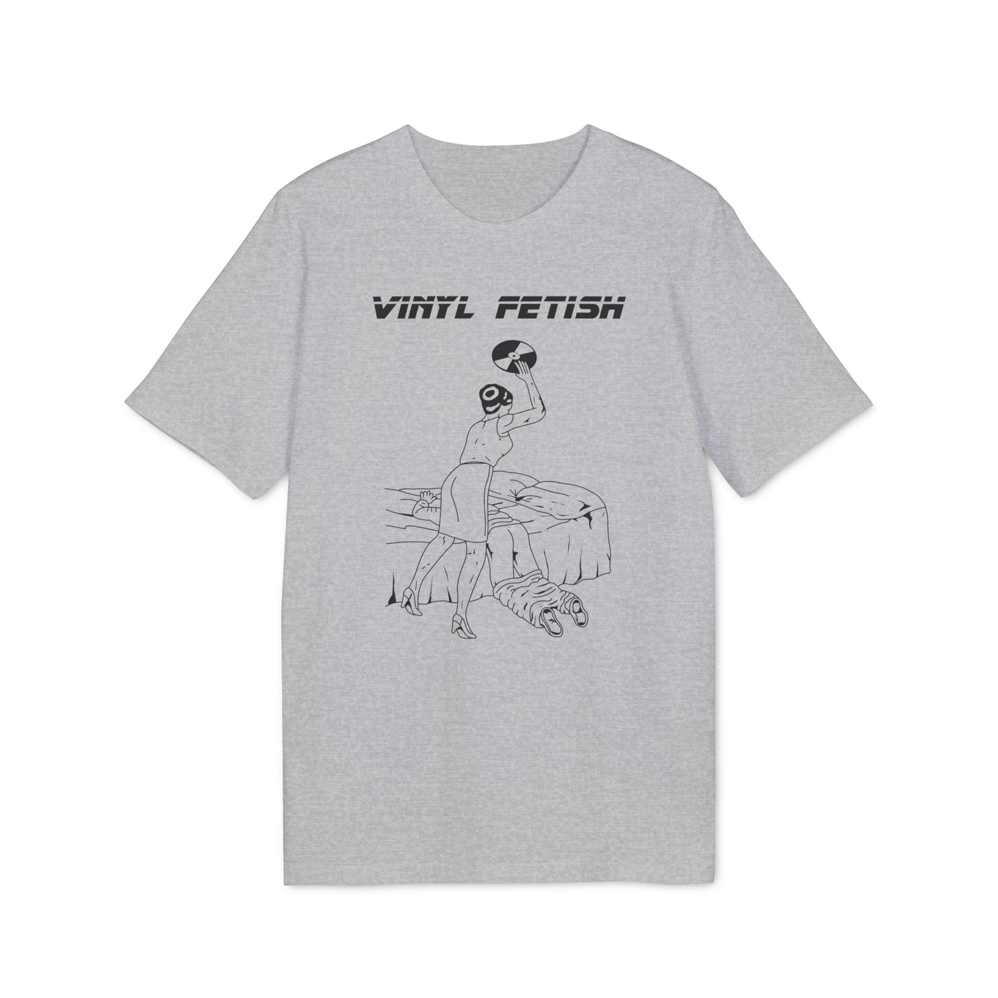 Vinyl Fetish Camiseta (Algodón Orgánico)