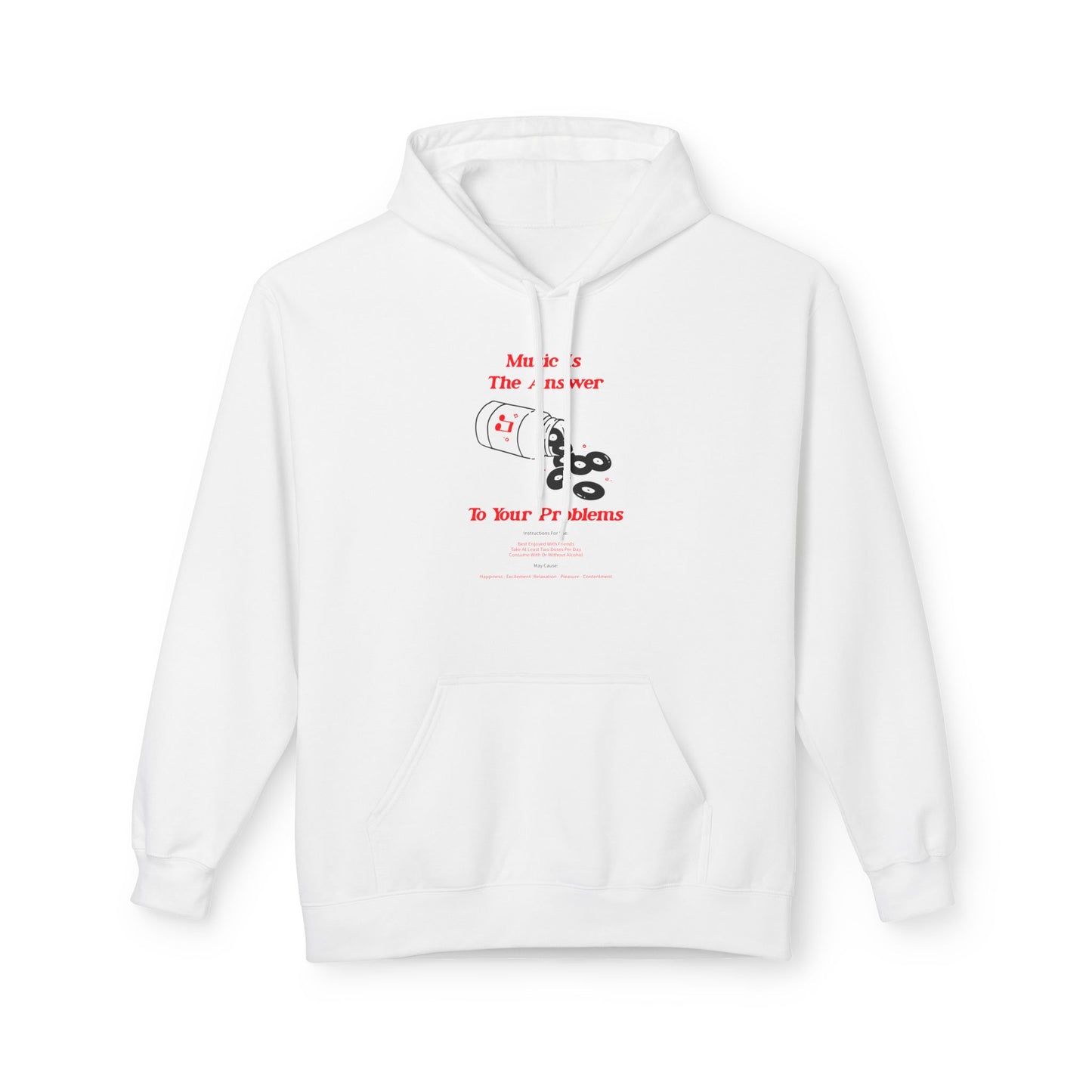 Music Is The Answer Sudadera Con Capucha
