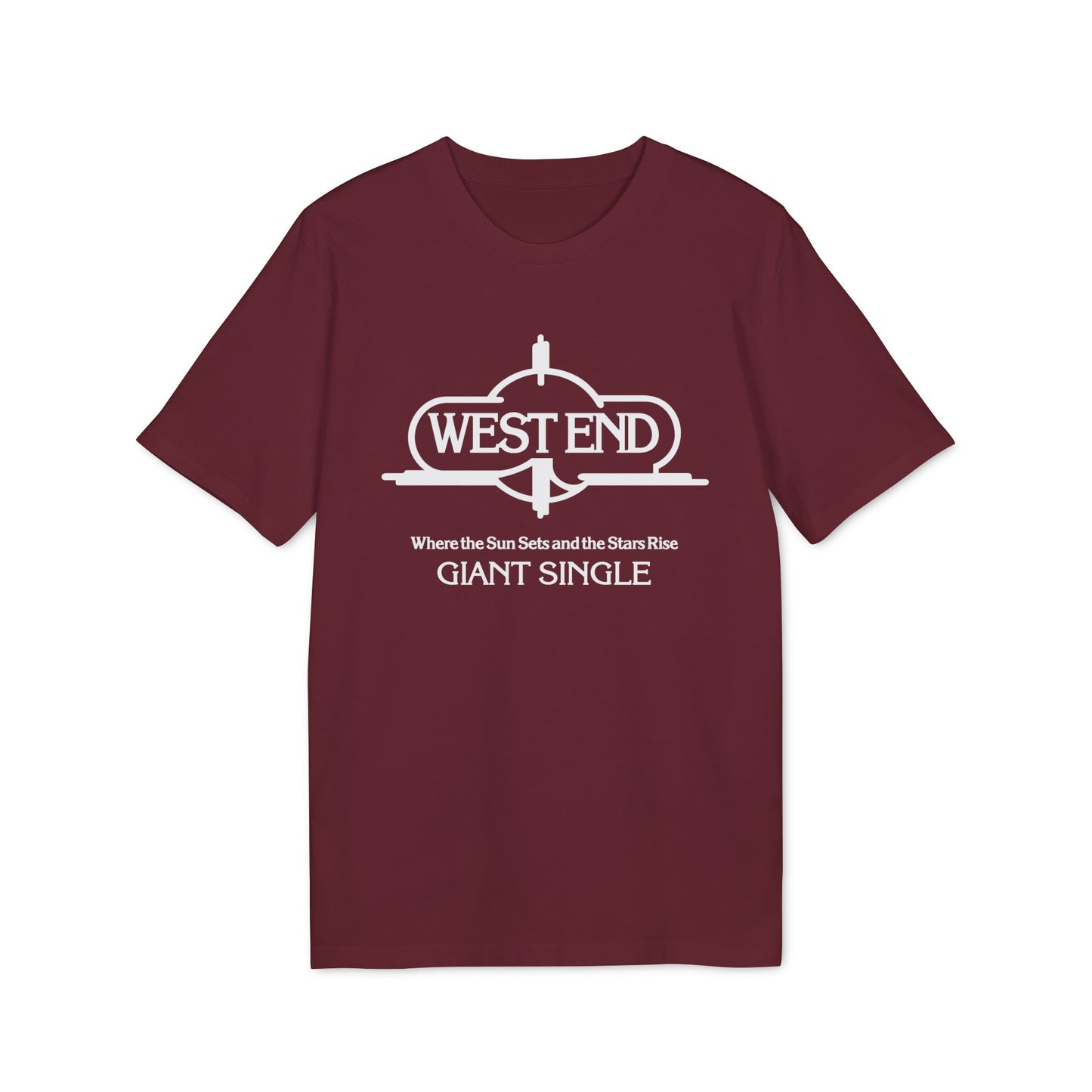 West End Records "Where The Sun Sets" Camiseta (Algodón Orgánico)