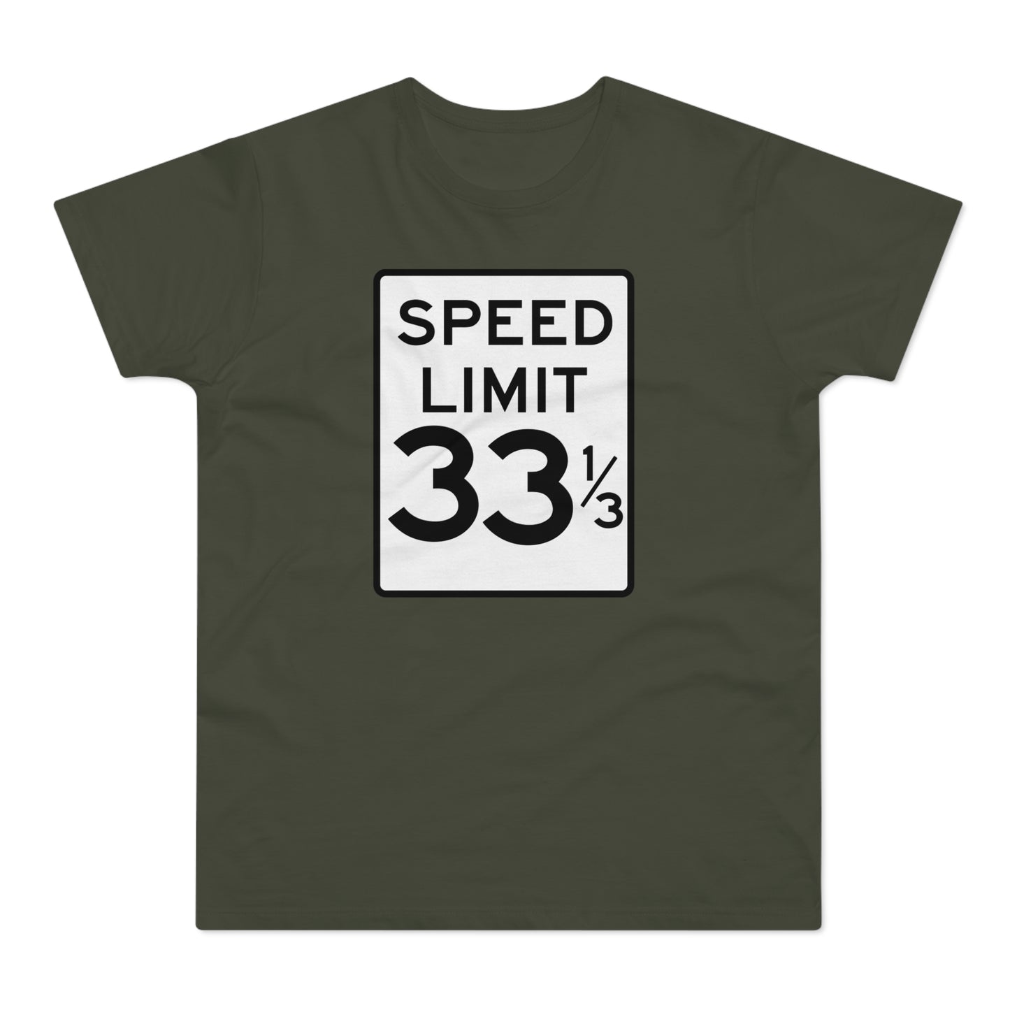 Speed Limit 33 RPM Camiseta (Estándar)