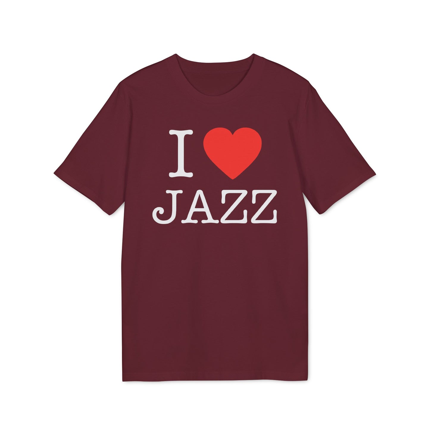 I Love Jazz Camiseta (Algodón Orgánico)