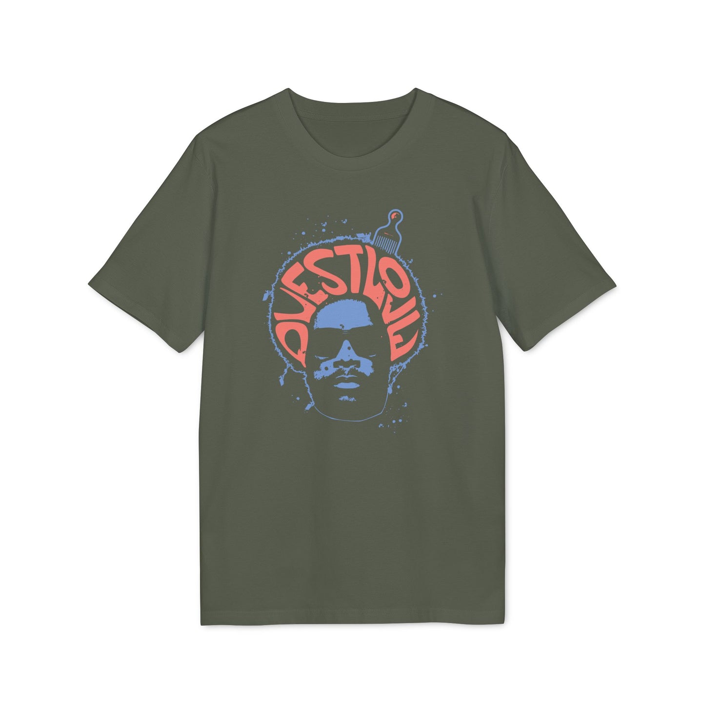 QuestLove Afro Camiseta (Algodón Orgánico)