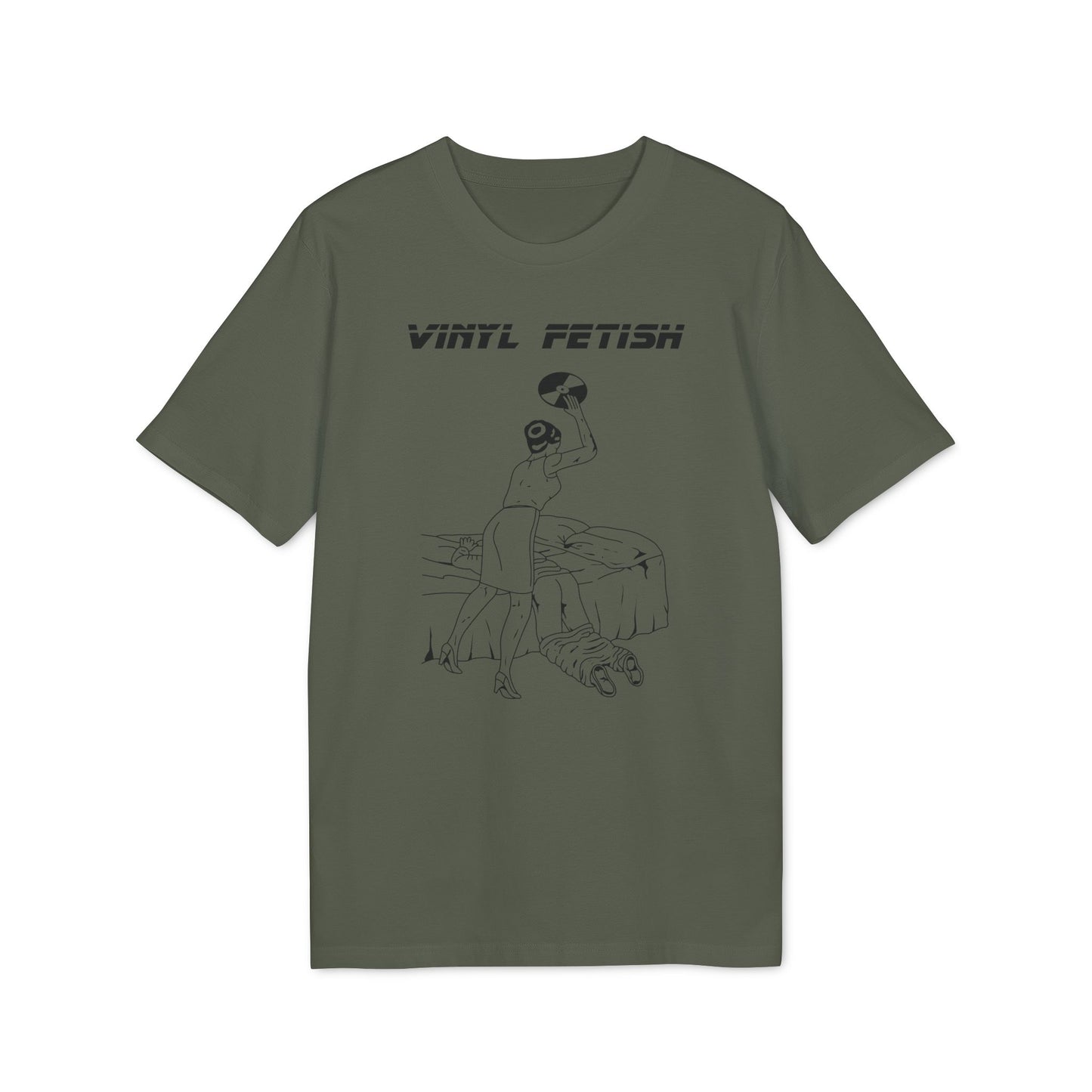 Vinyl Fetish Camiseta (Algodón Orgánico)