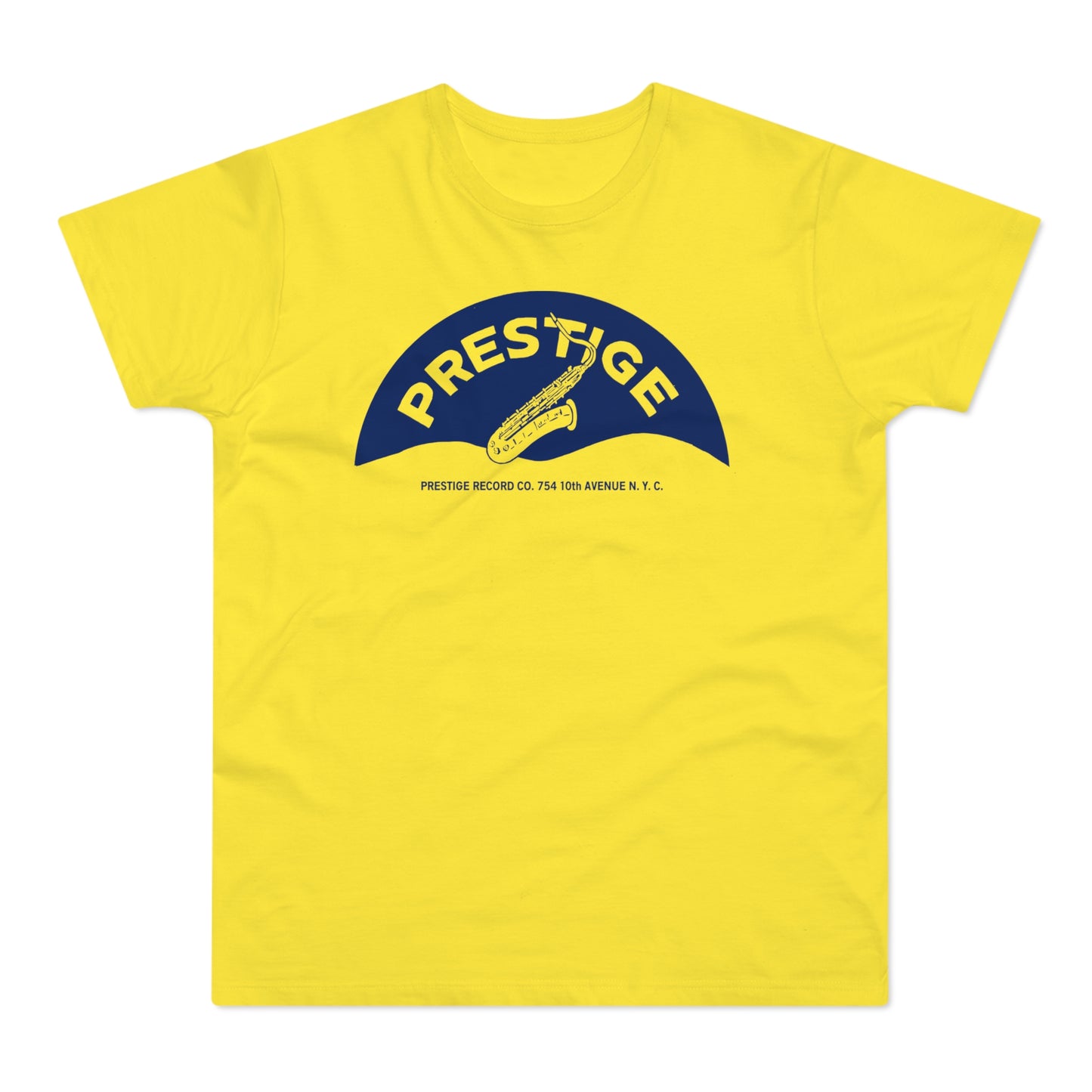 Prestige Records Camiseta (Estándar) Saxophone Design