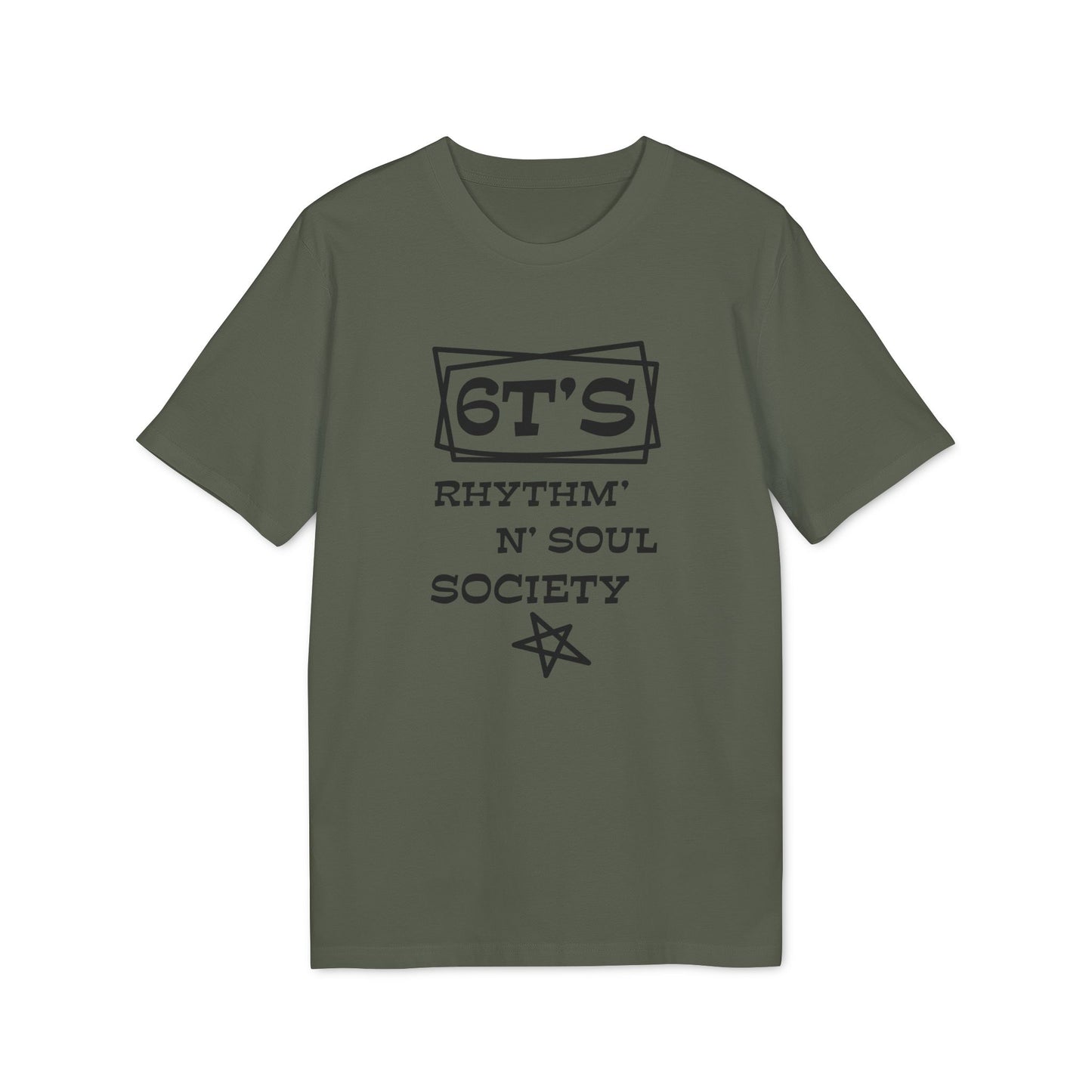 6T's Rhythm n Soul Society Camiseta (Algodón Orgánico)