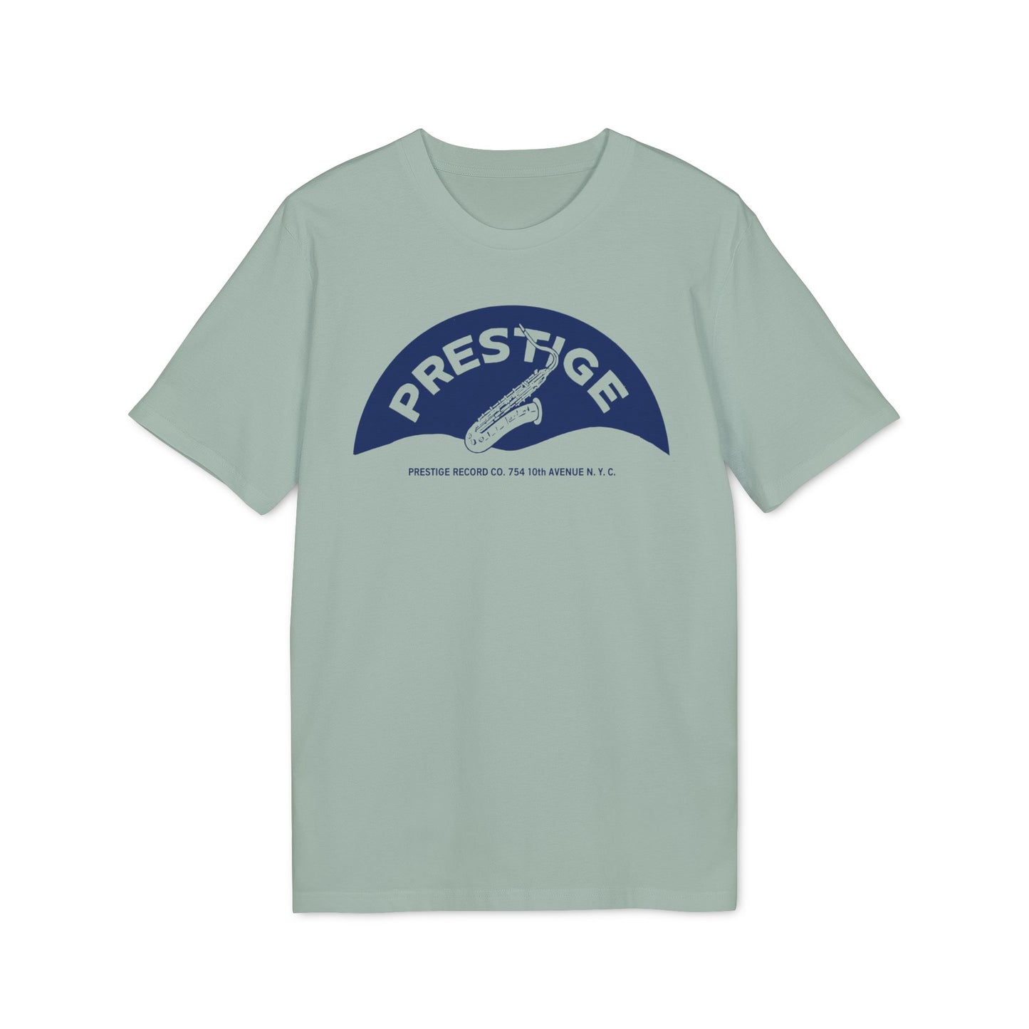 Prestige Records Camiseta (Algodón Orgánico) Saxophone Design