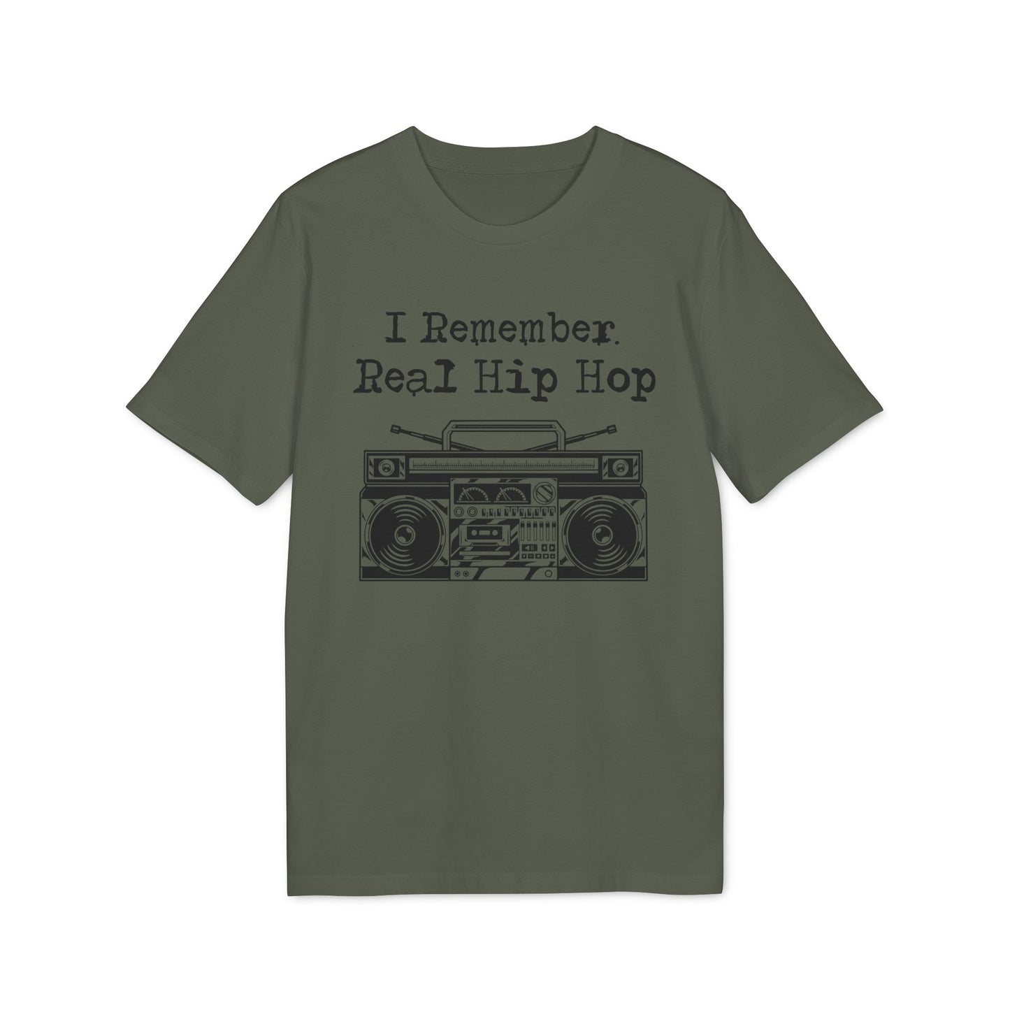 I Remember Real Hip Hop Camiseta (Algodón Orgánico)