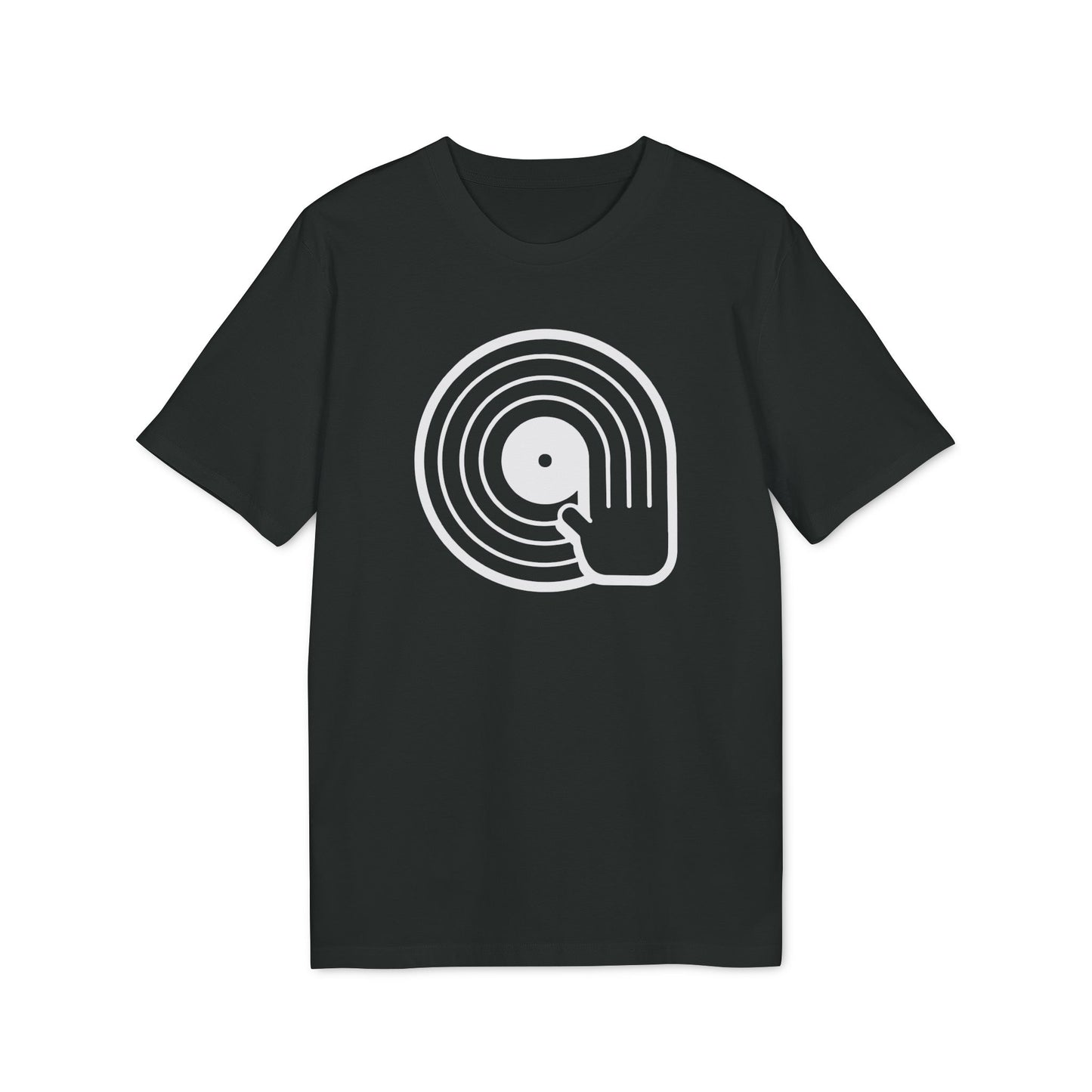 Vinyl Scratching Camiseta (Algodón Orgánico)