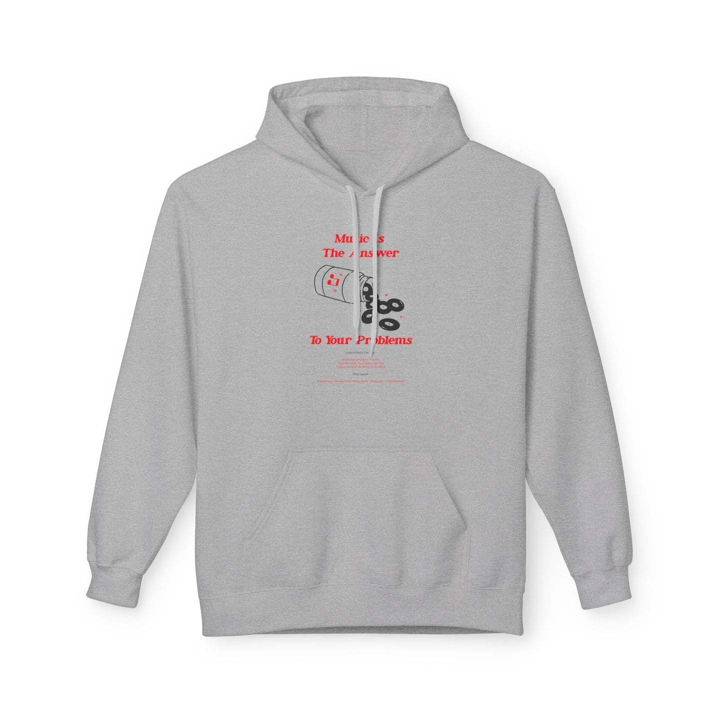 Music Is The Answer Sudadera Con Capucha