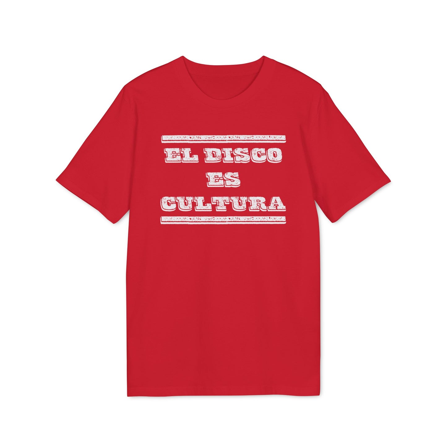 El Disco Es Cultura Camiseta (Algodón Orgánico)