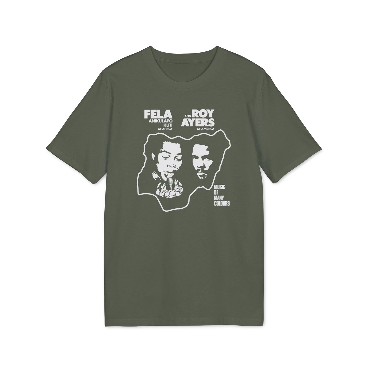 Fela Kuti Roy Ayers Camiseta (Algodón Orgánico)