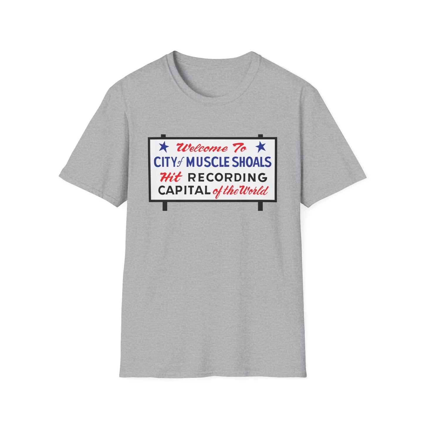 Welcome To Muscle Shoals Camiseta