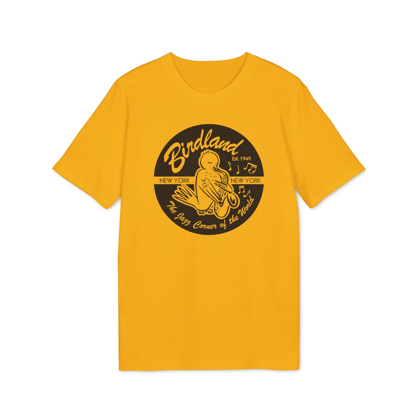 Birdland Jazz Club New York Camiseta (Algodón Orgánico)