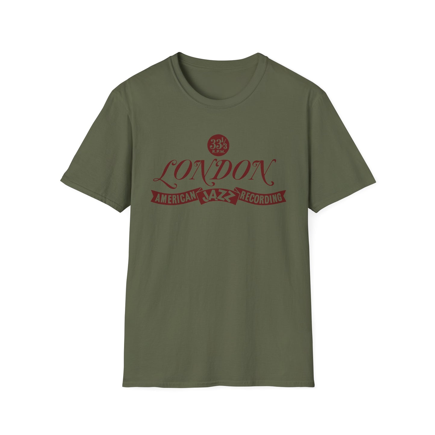 London American Jazz Records Camiseta - Ligera