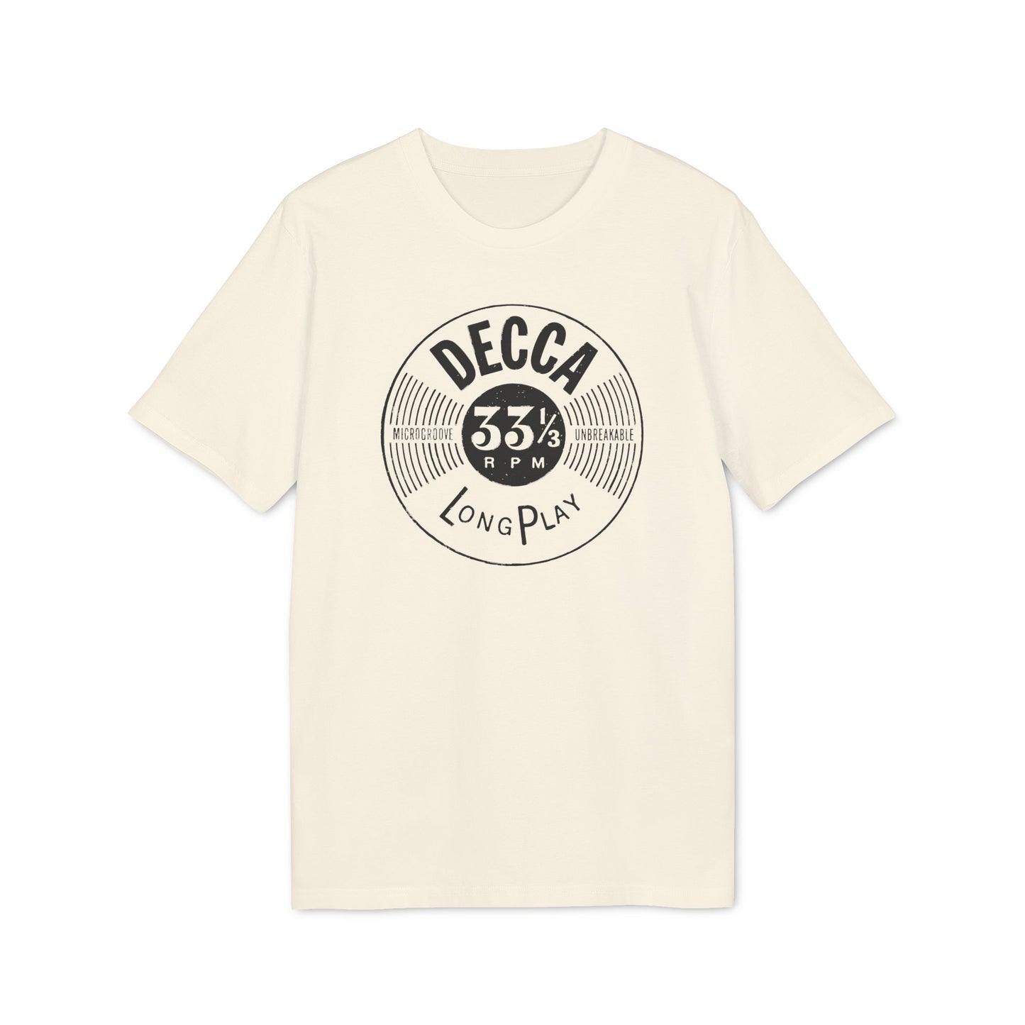 Decca Records Long Play Camiseta (Algodón Orgánico)