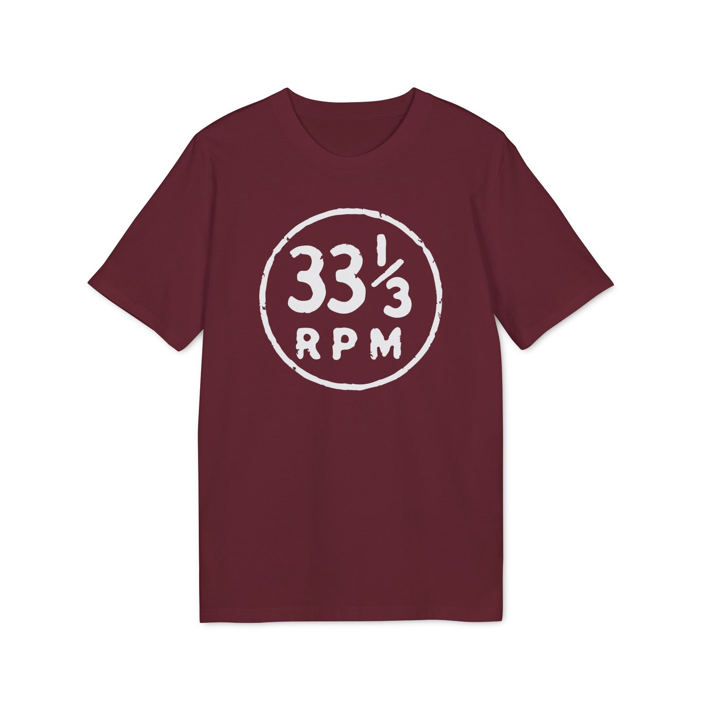 33 1/3 RPM Camiseta (Algodón Orgánico)