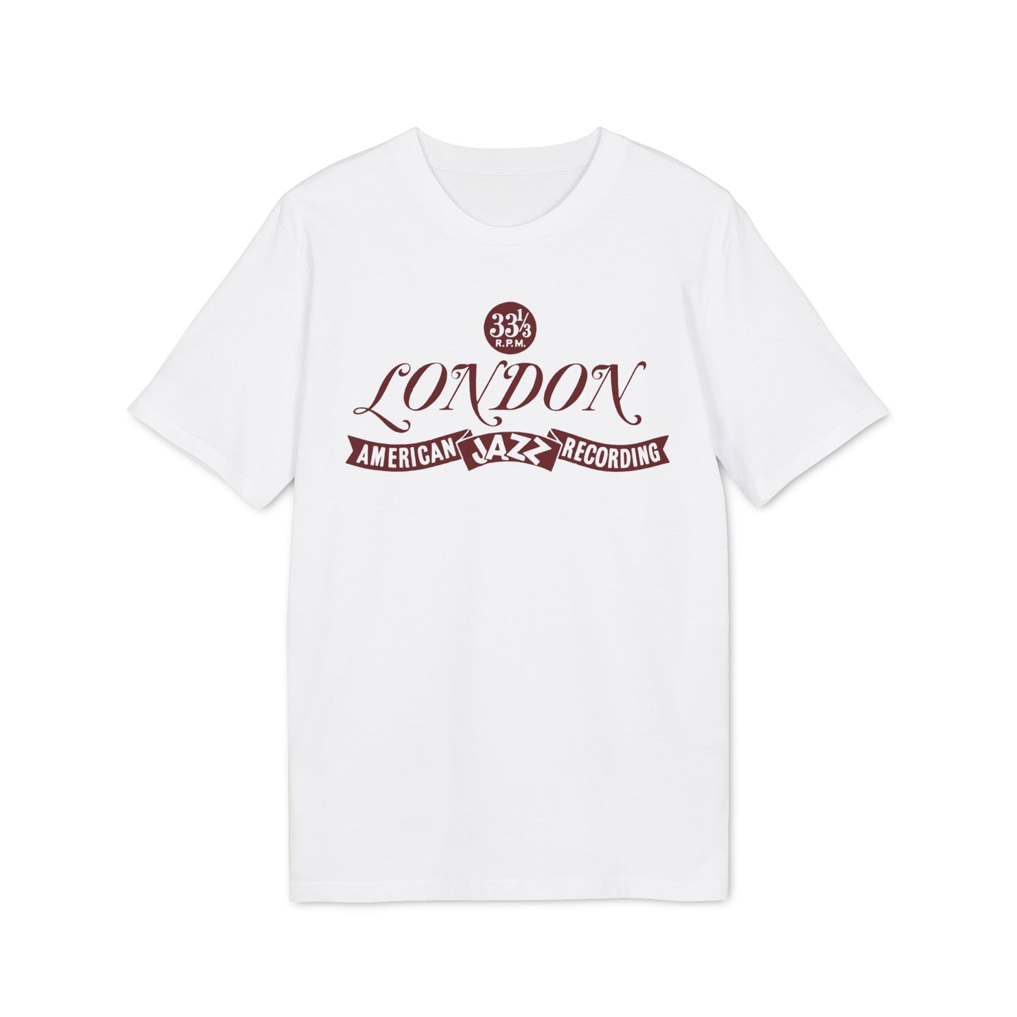 London American Jazz Records Camiseta (Algodón Orgánico)