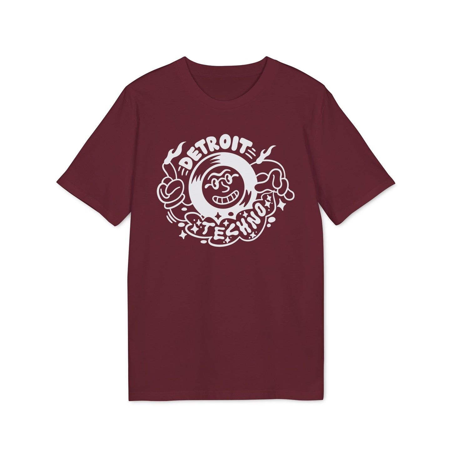Detroit Techno 2 Camiseta (Algodón Orgánico)