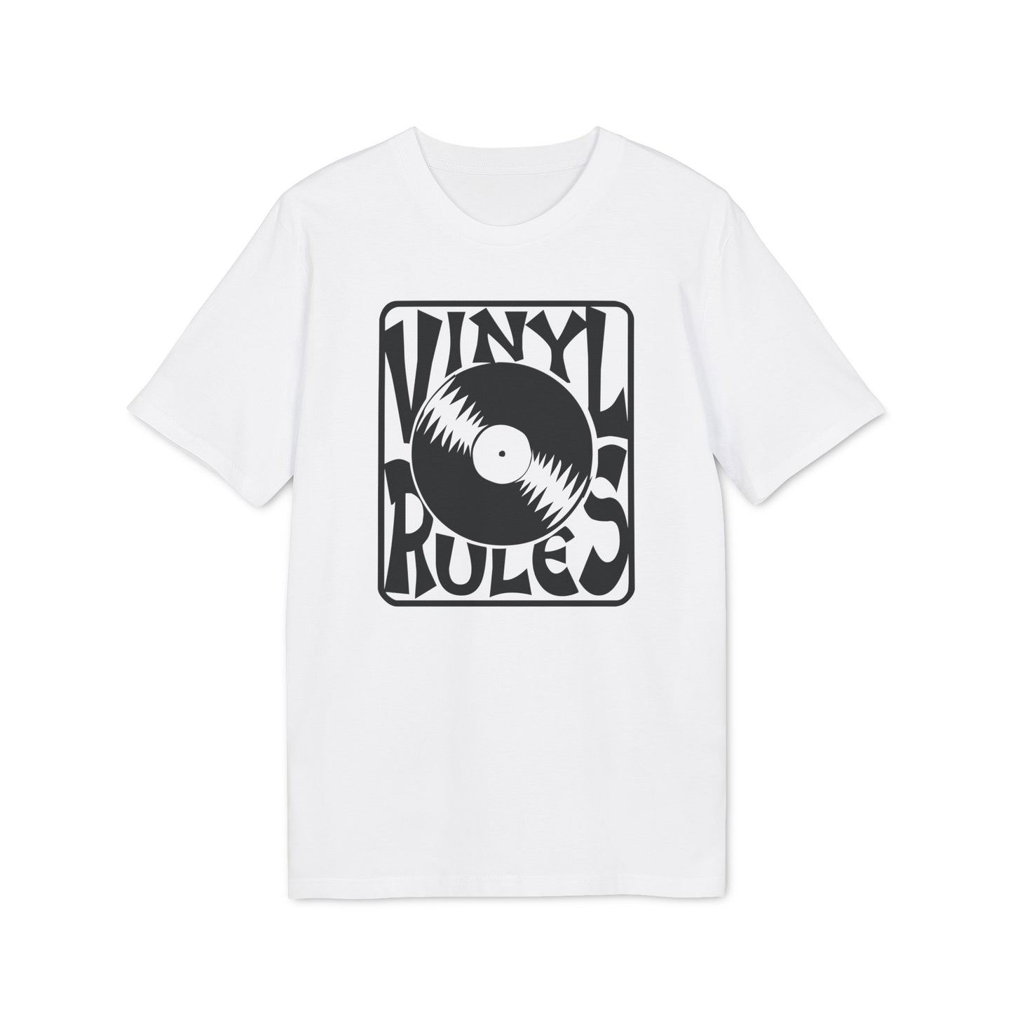 Vinyl Rules Camiseta (Algodón Orgánico)