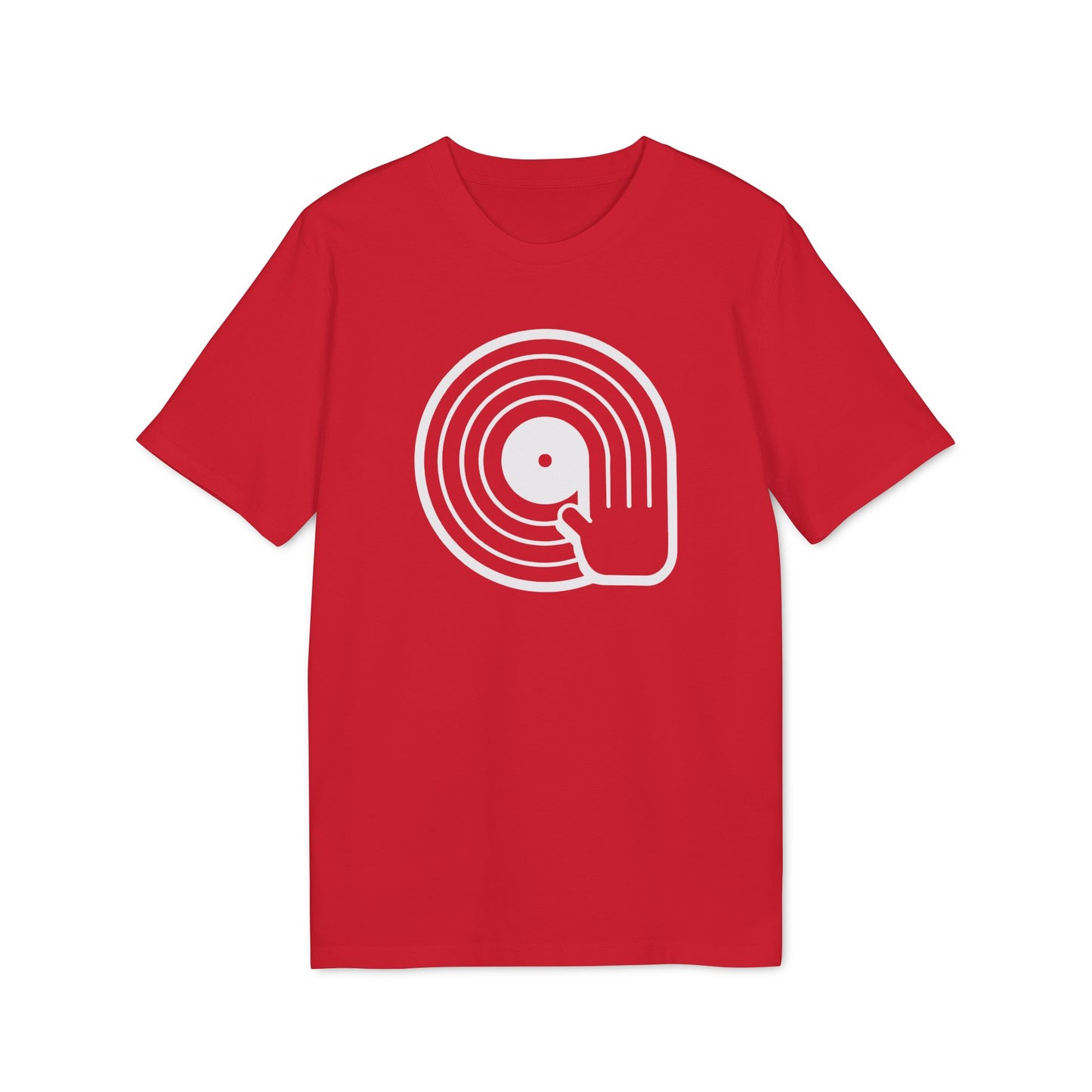 Vinyl Scratching Camiseta (Algodón Orgánico)