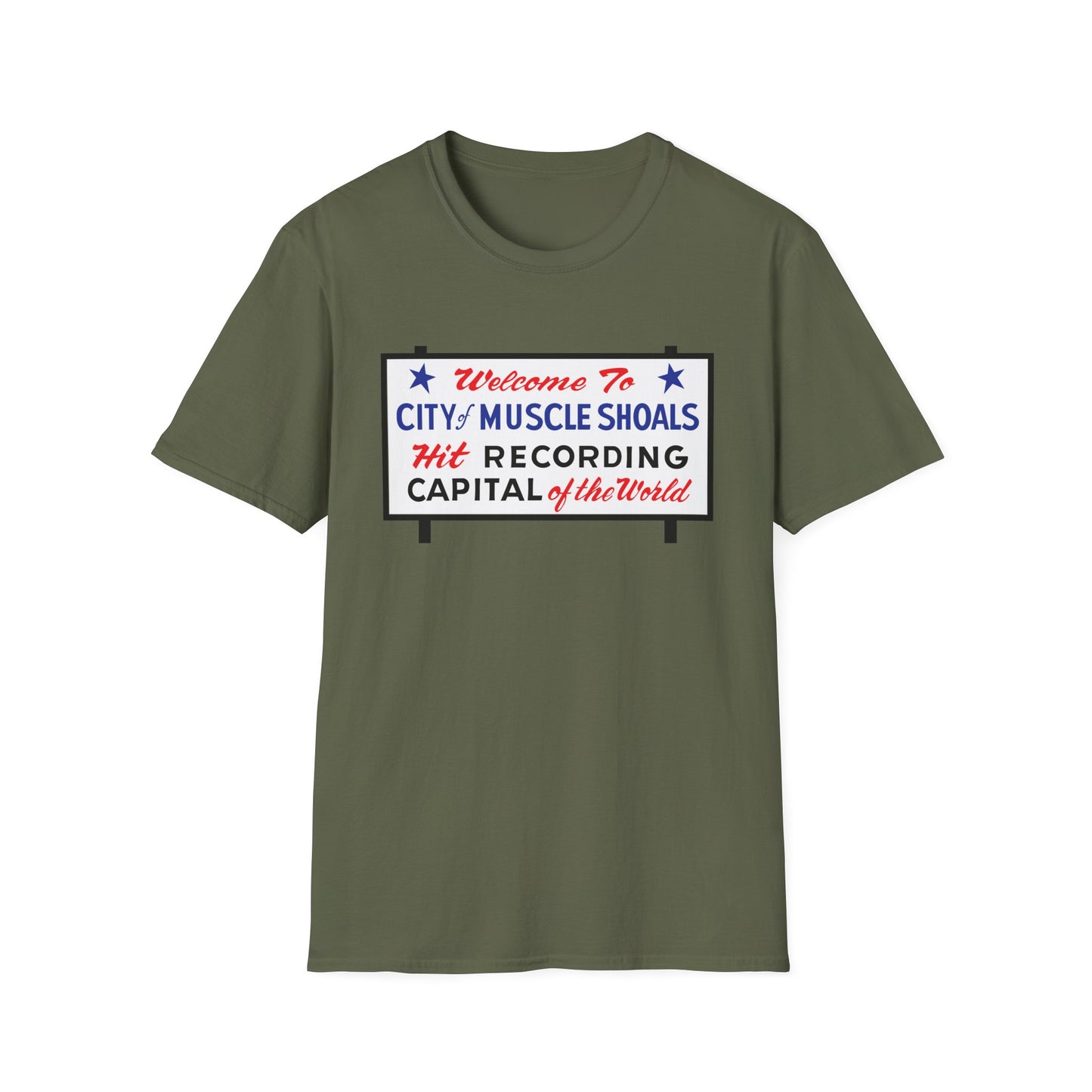 Welcome To Muscle Shoals Camiseta