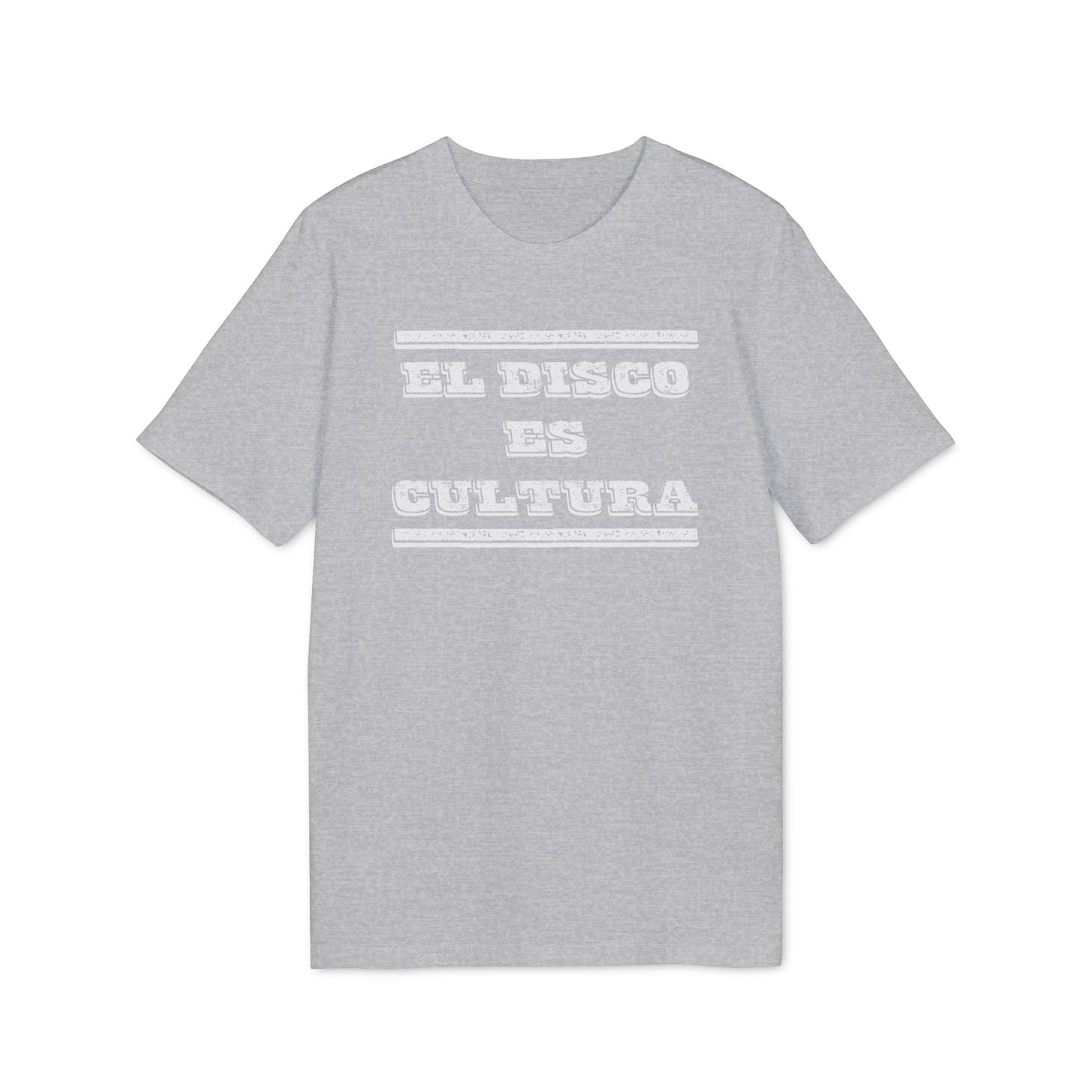 El Disco Es Cultura Camiseta (Algodón Orgánico)