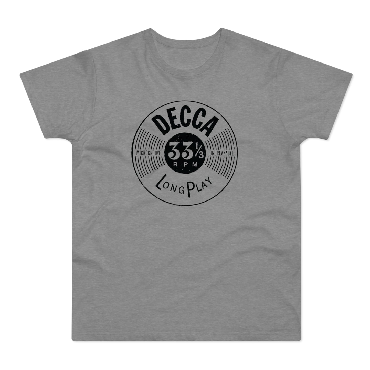 Decca Records Long Play Camiseta (Estándar)