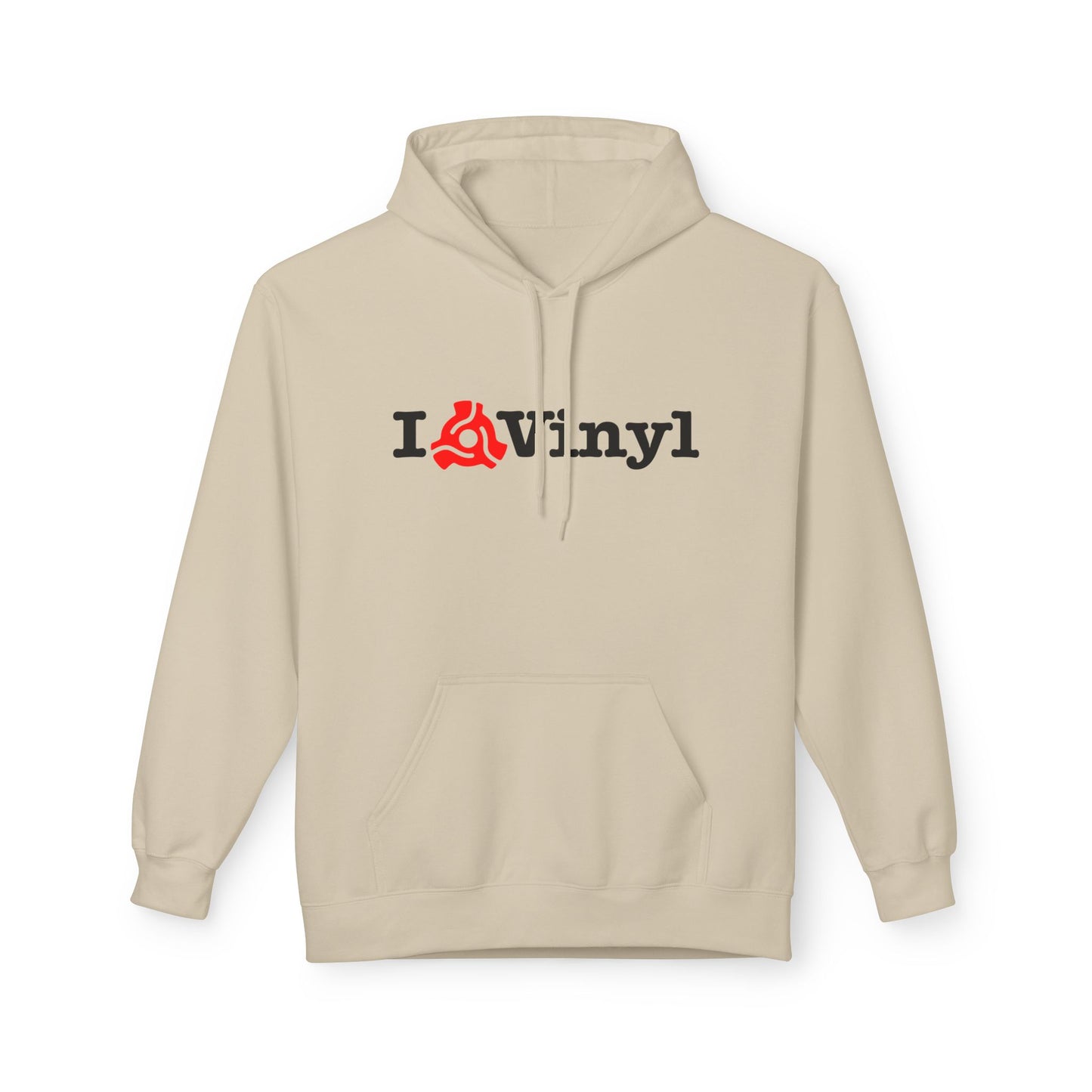 I Love Vinyl Sudadera Con Capucha
