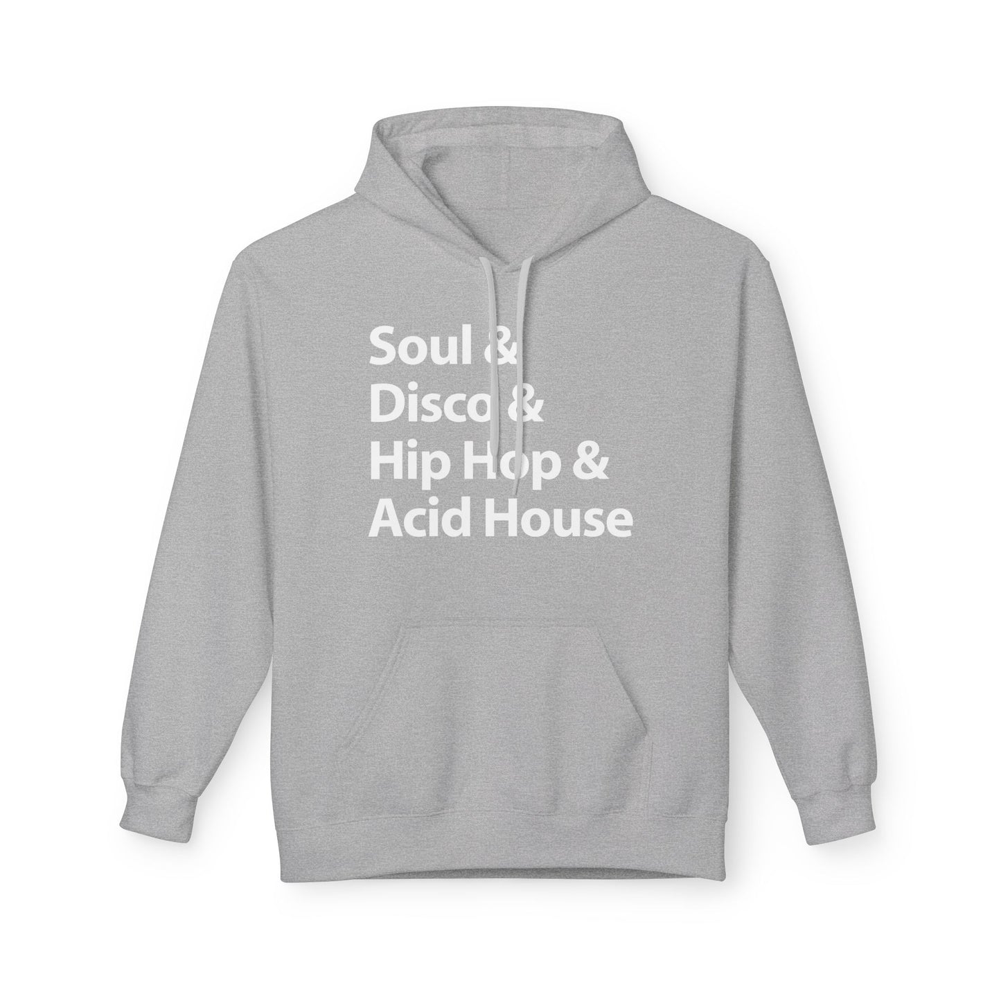 Soul Disco Hip Hop Acid House Sudadera Con Capucha