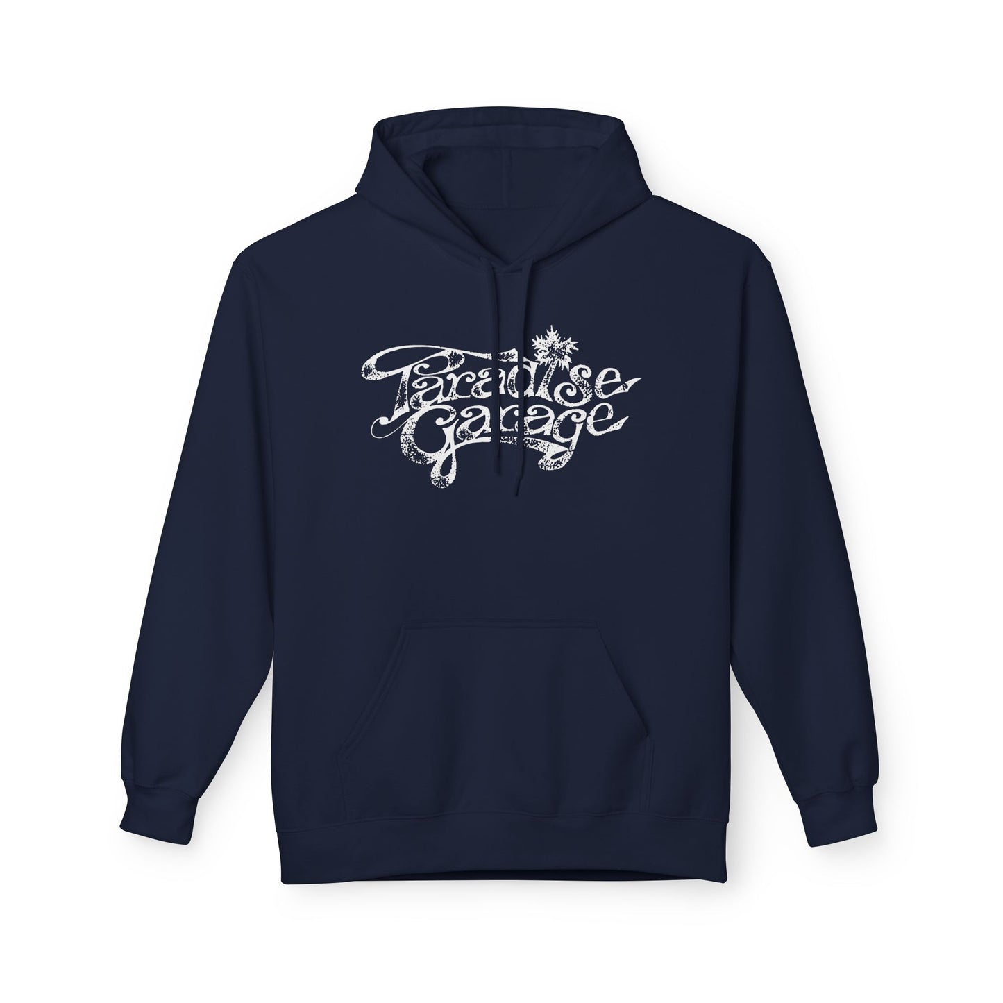 Paradise Garage Sudadera Con Capucha Distressed Print