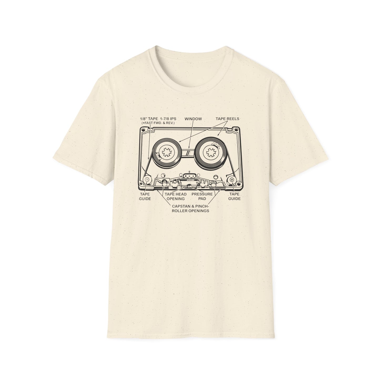How It Works: Cassette Tape Camiseta