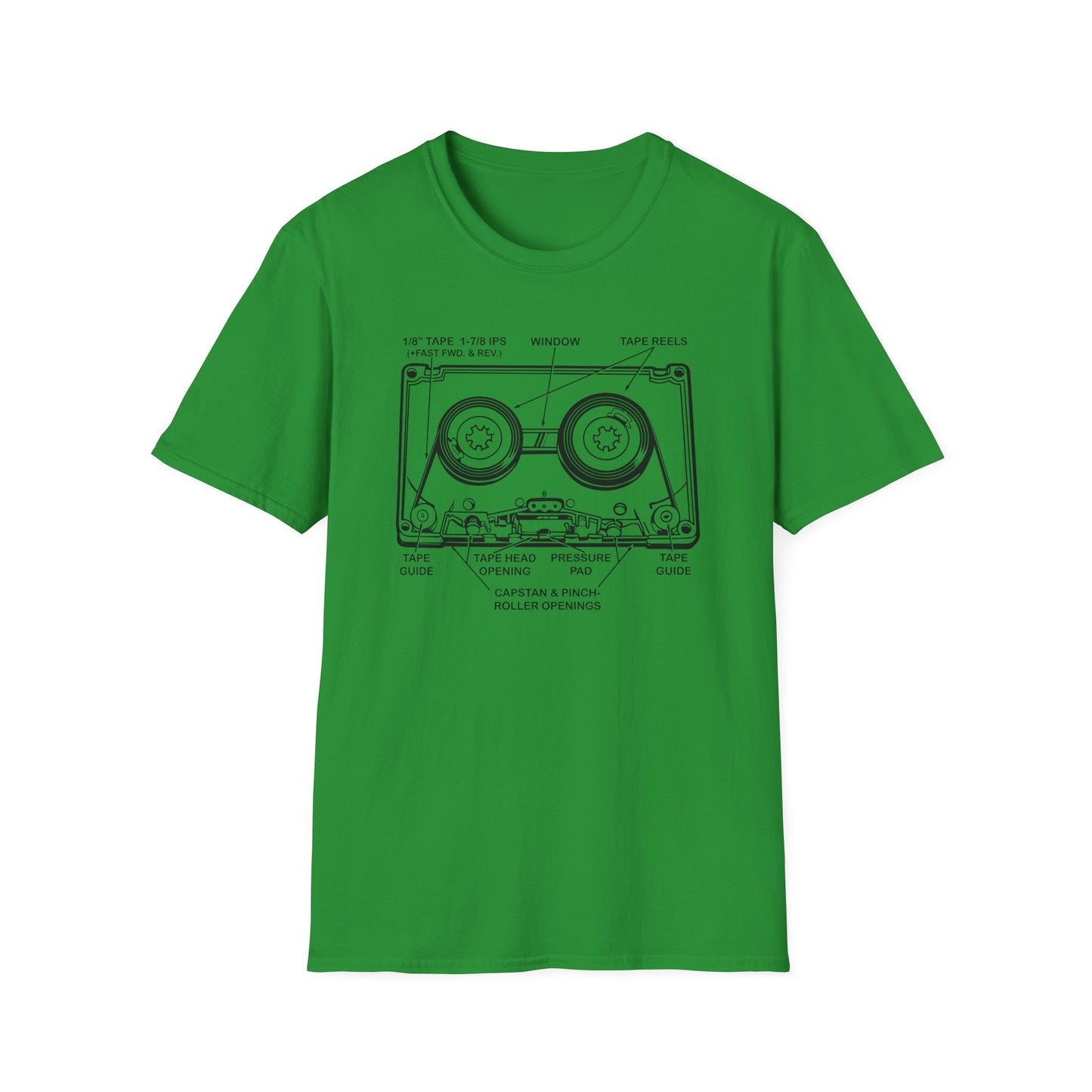 How It Works: Cassette Tape Camiseta