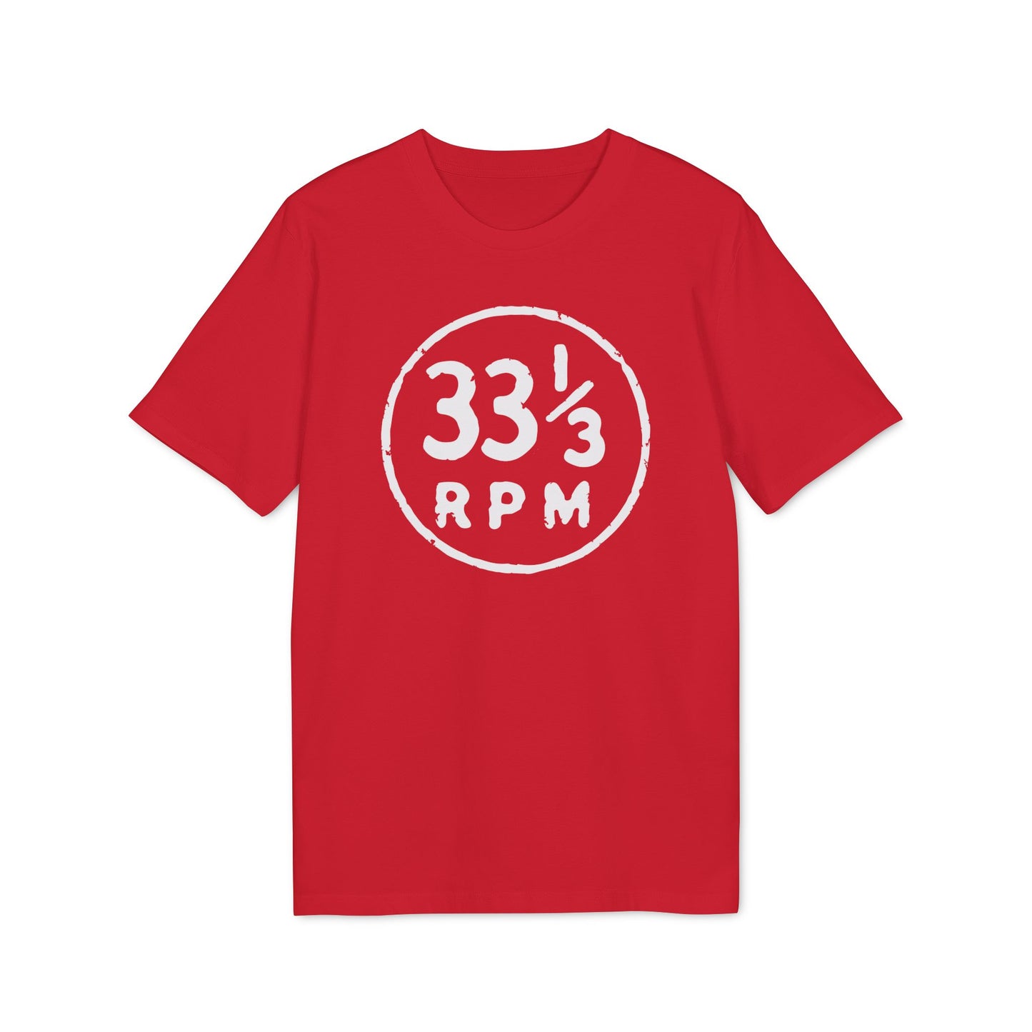 33 1/3 RPM Camiseta (Algodón Orgánico)