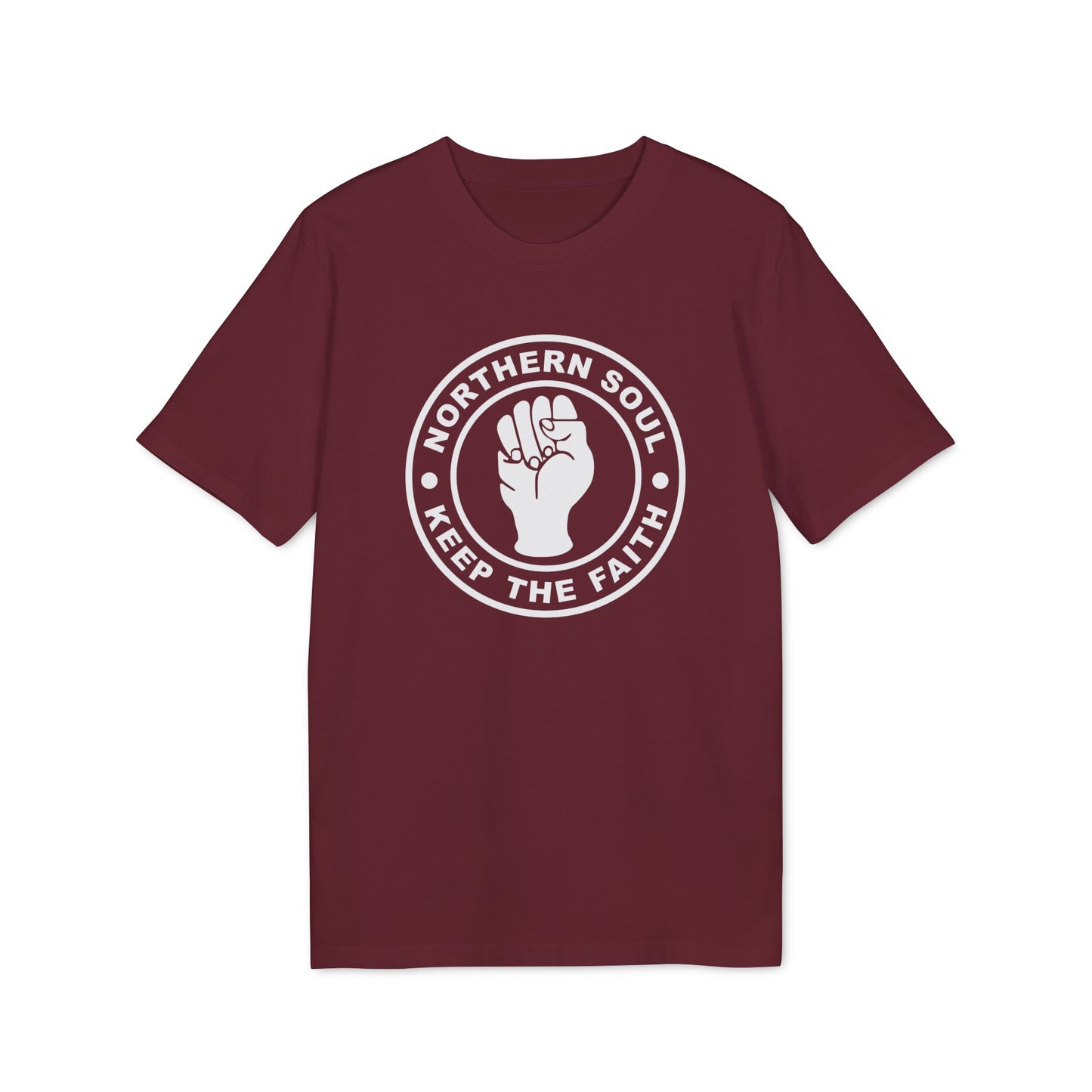Northern Soul Keep The Faith Camiseta (Algodón Orgánico)
