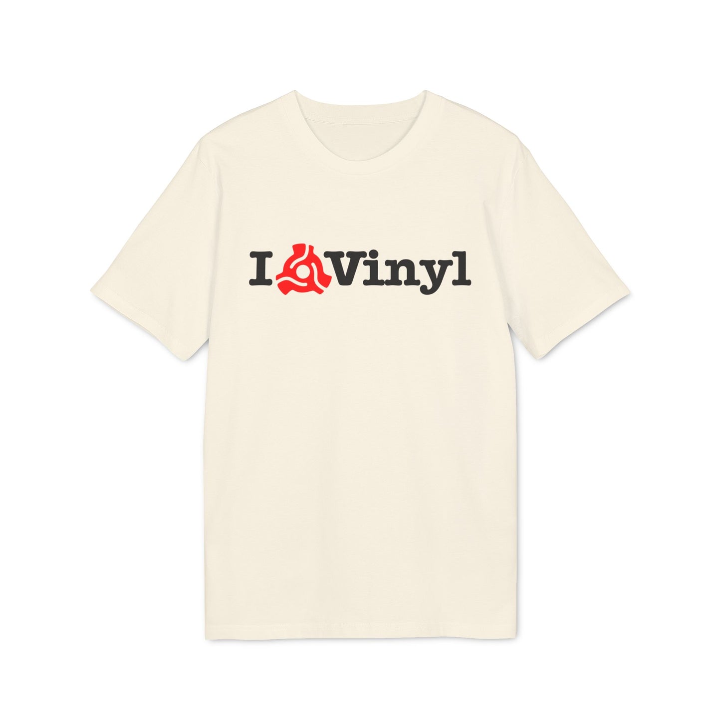 I Love Vinyl Camiseta (Algodón Orgánico)