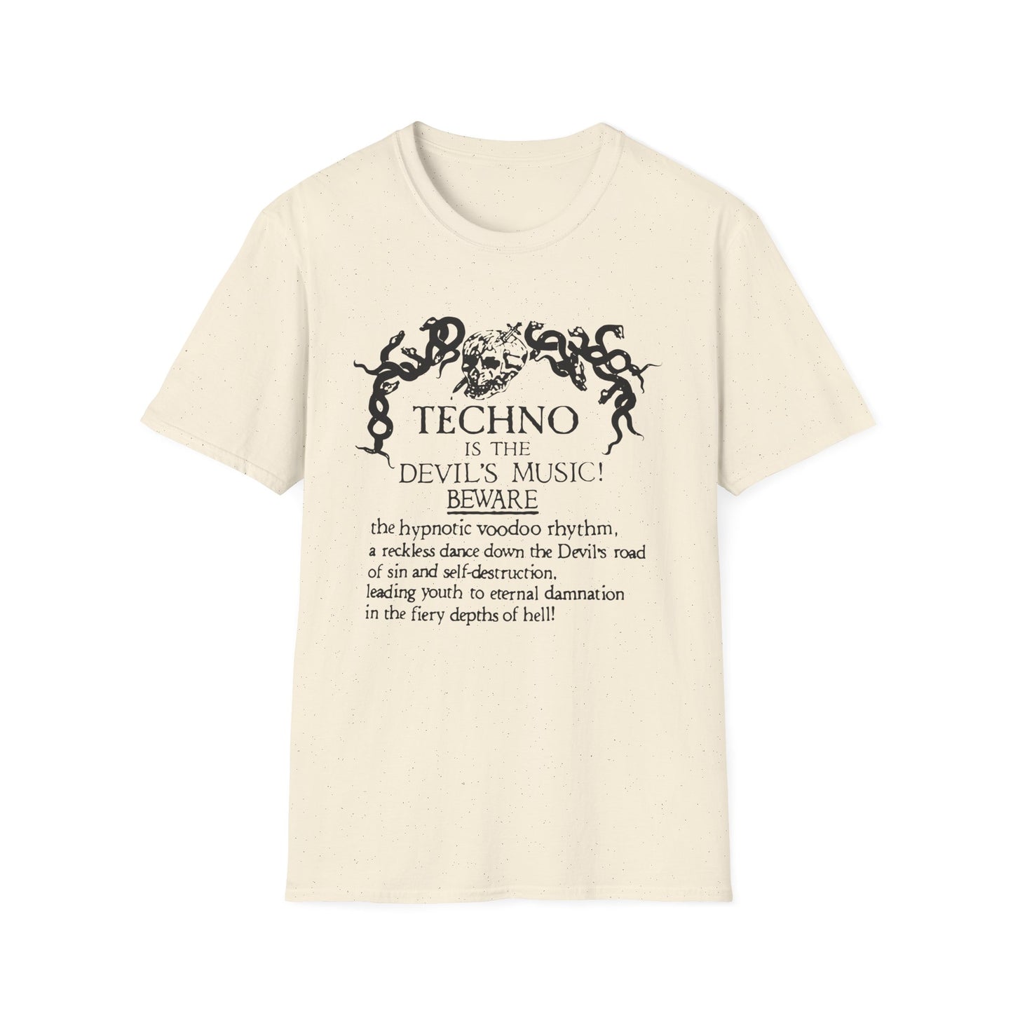 Techno is The Devil's Music Camiseta