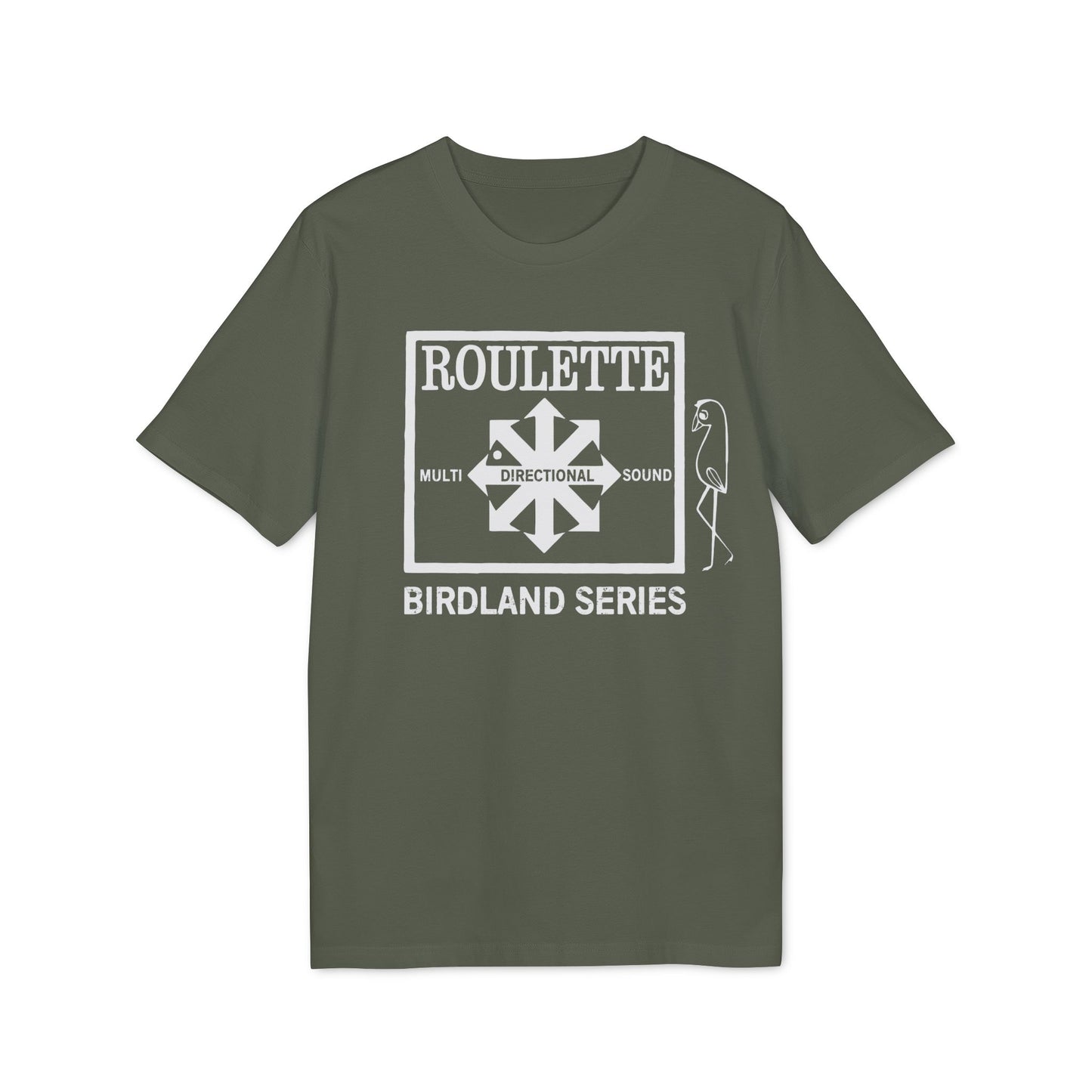 Roulette Records Birdland Series Camiseta (Algodón Orgánico)
