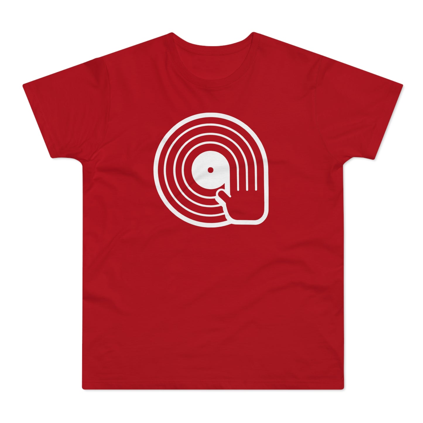 Vinyl Scratching Camiseta (Estándar)